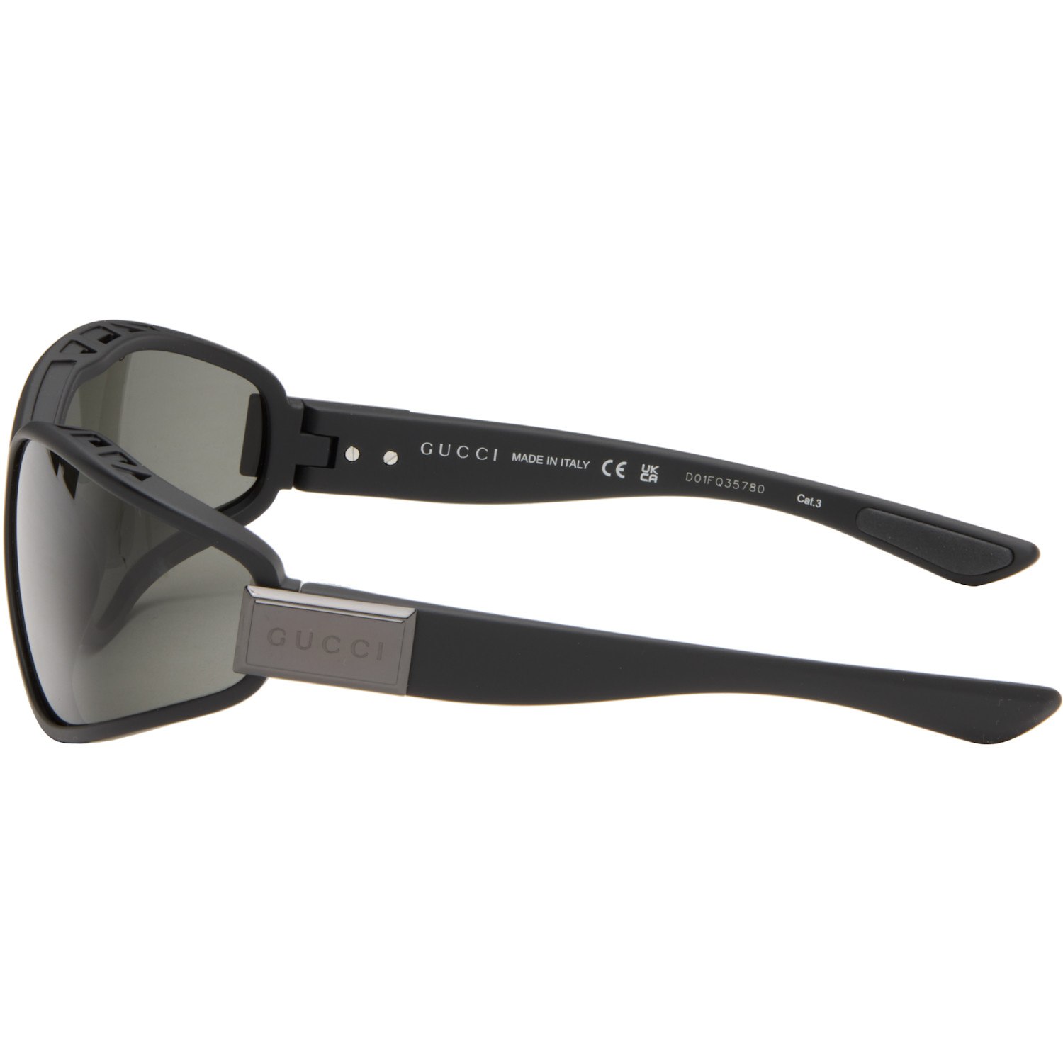  Gucci Black Lettering Mountain Pack Sunglasses 