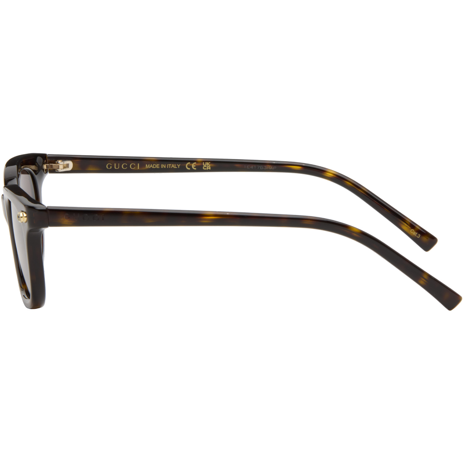  Gucci Brown Round Sunglasses 