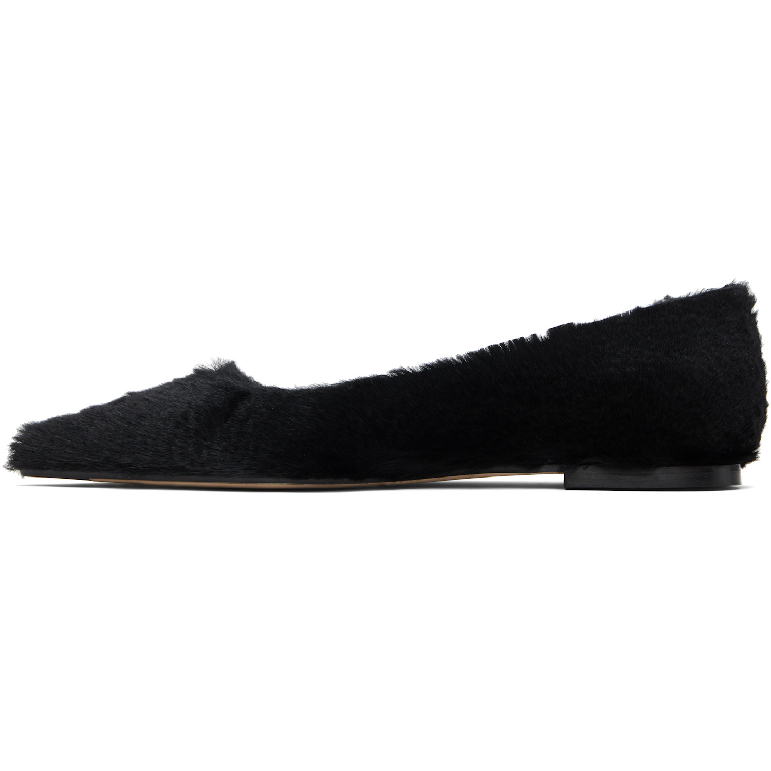  Aeyde Black Cassy Pointed-toe Ballerina Flats 