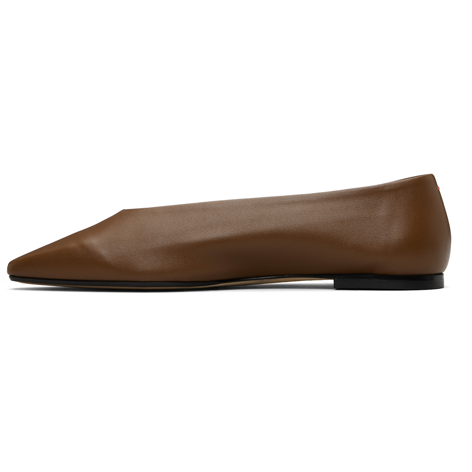  Aeyde Brown Betty Square-toe Ballerina Flats 
