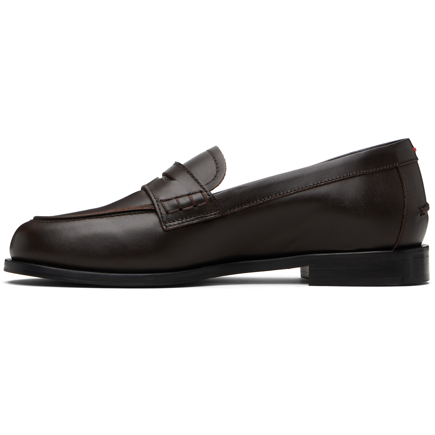  Aeyde Brown Oscar Leather Loafers 