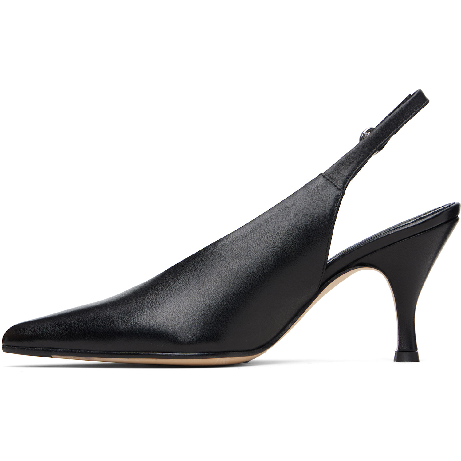  Aeyde Black Carla Heels 