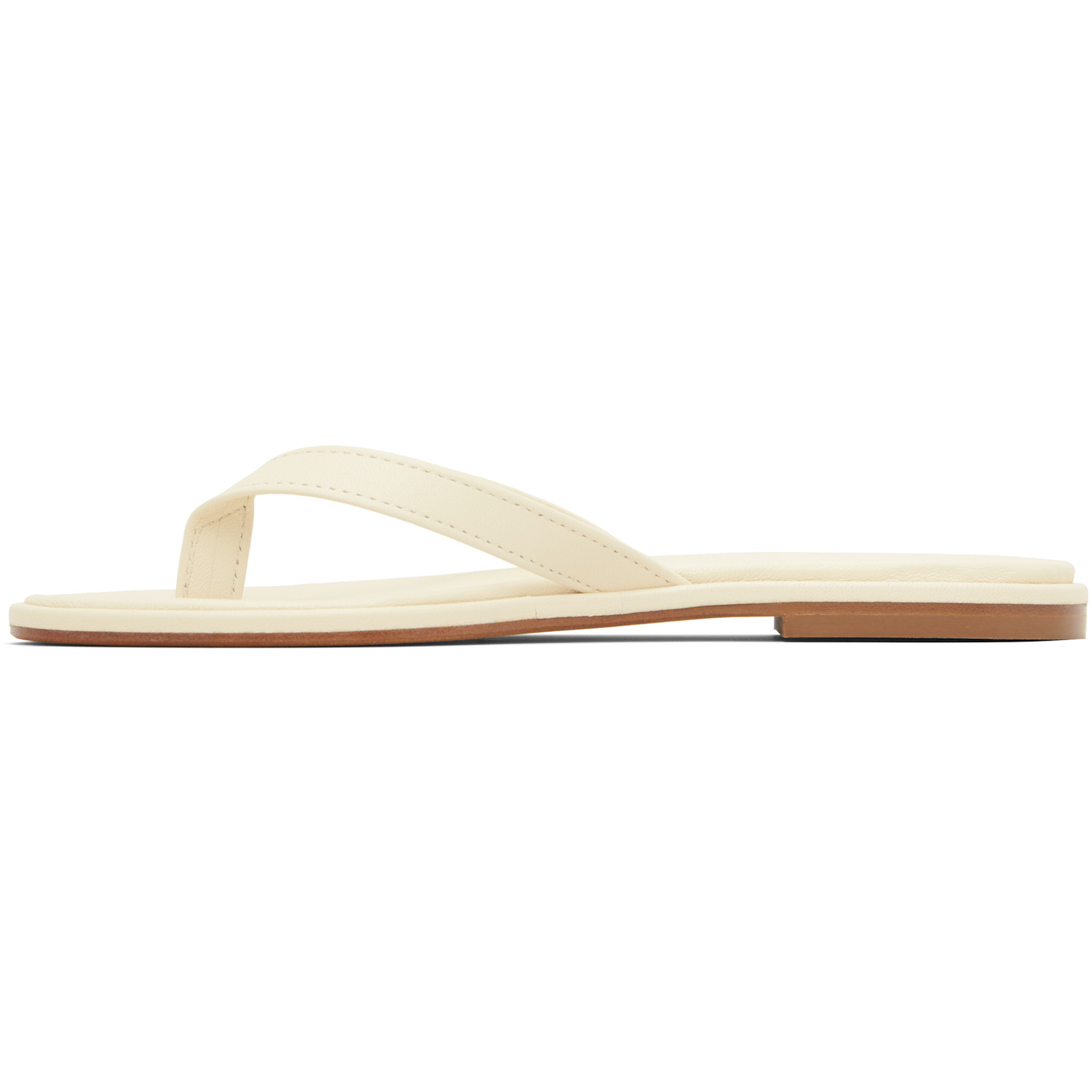  Aeyde Off-white Melody Leather Thong Sandals 