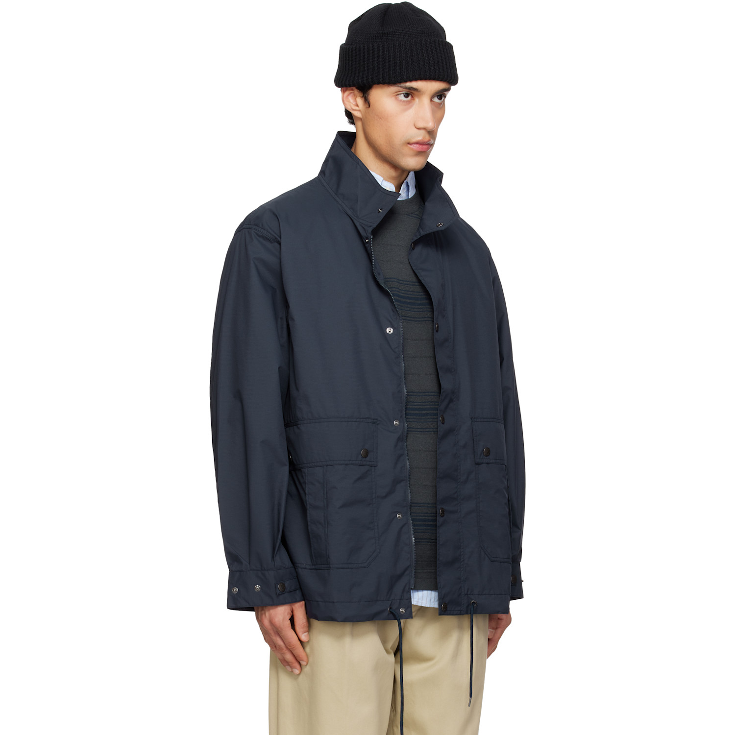  Nanamica Navy Packable Field Jacket 