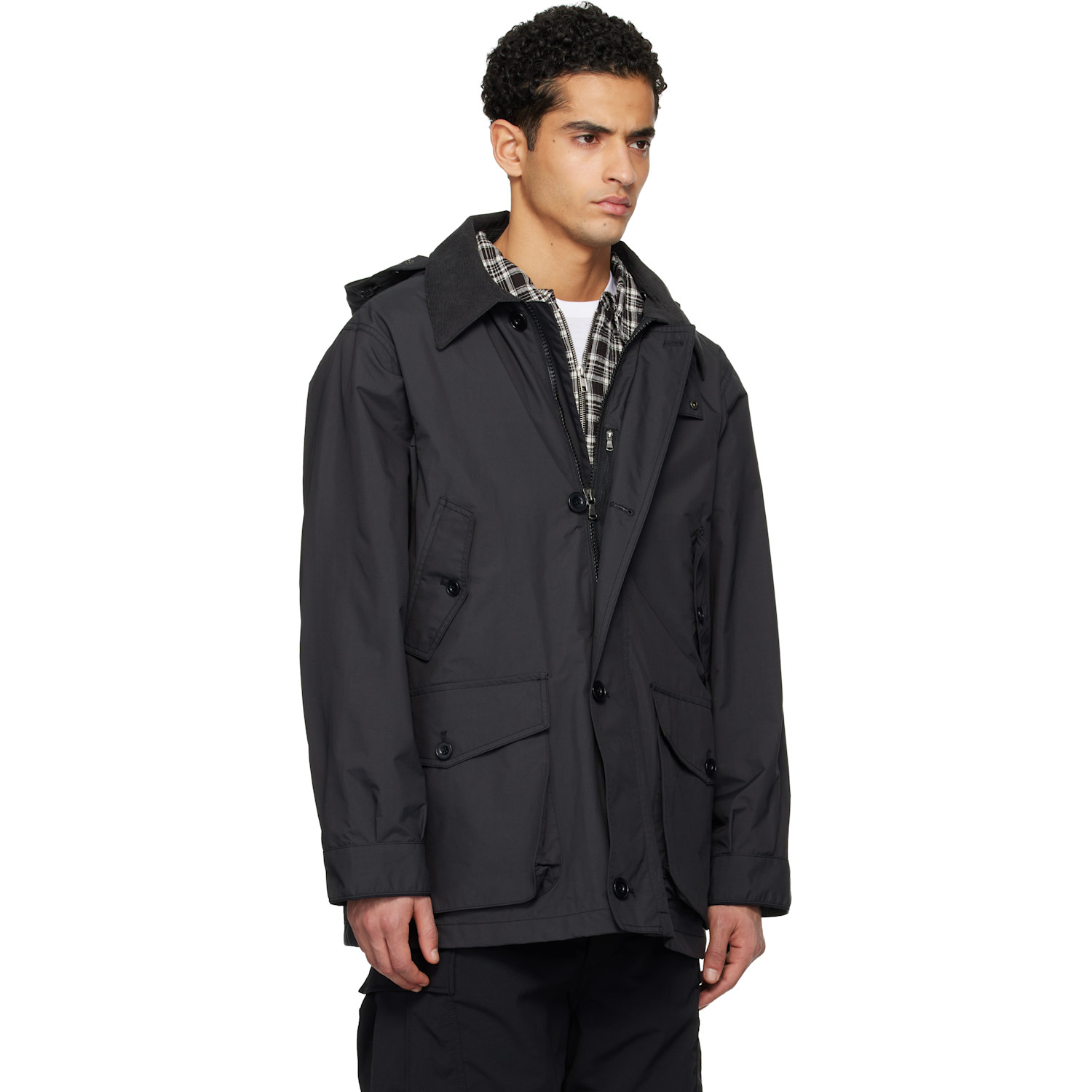  Nanamica Black 2l Pertex Unlimited Field Jacket 