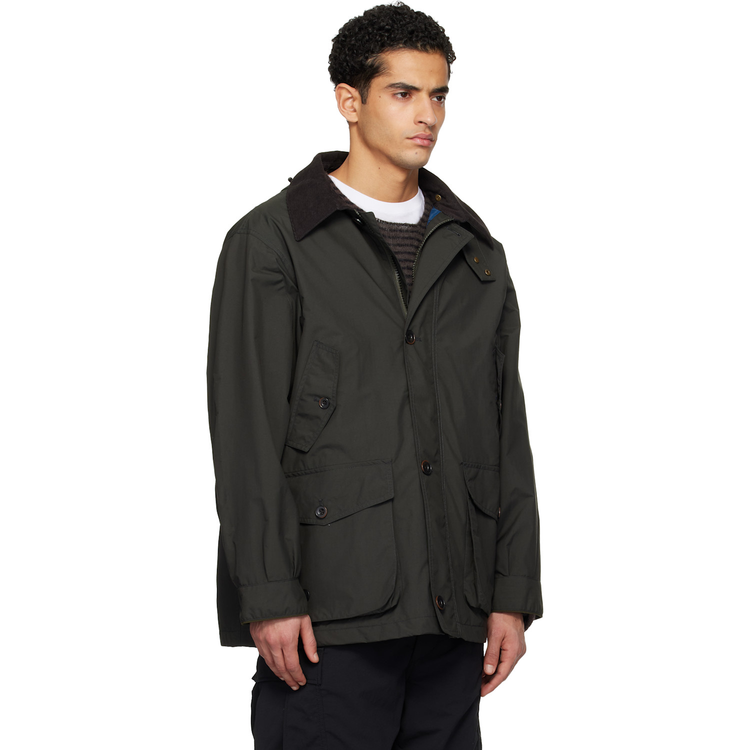  Nanamica Khaki 2l Pertex Unlimited Field Jacket 