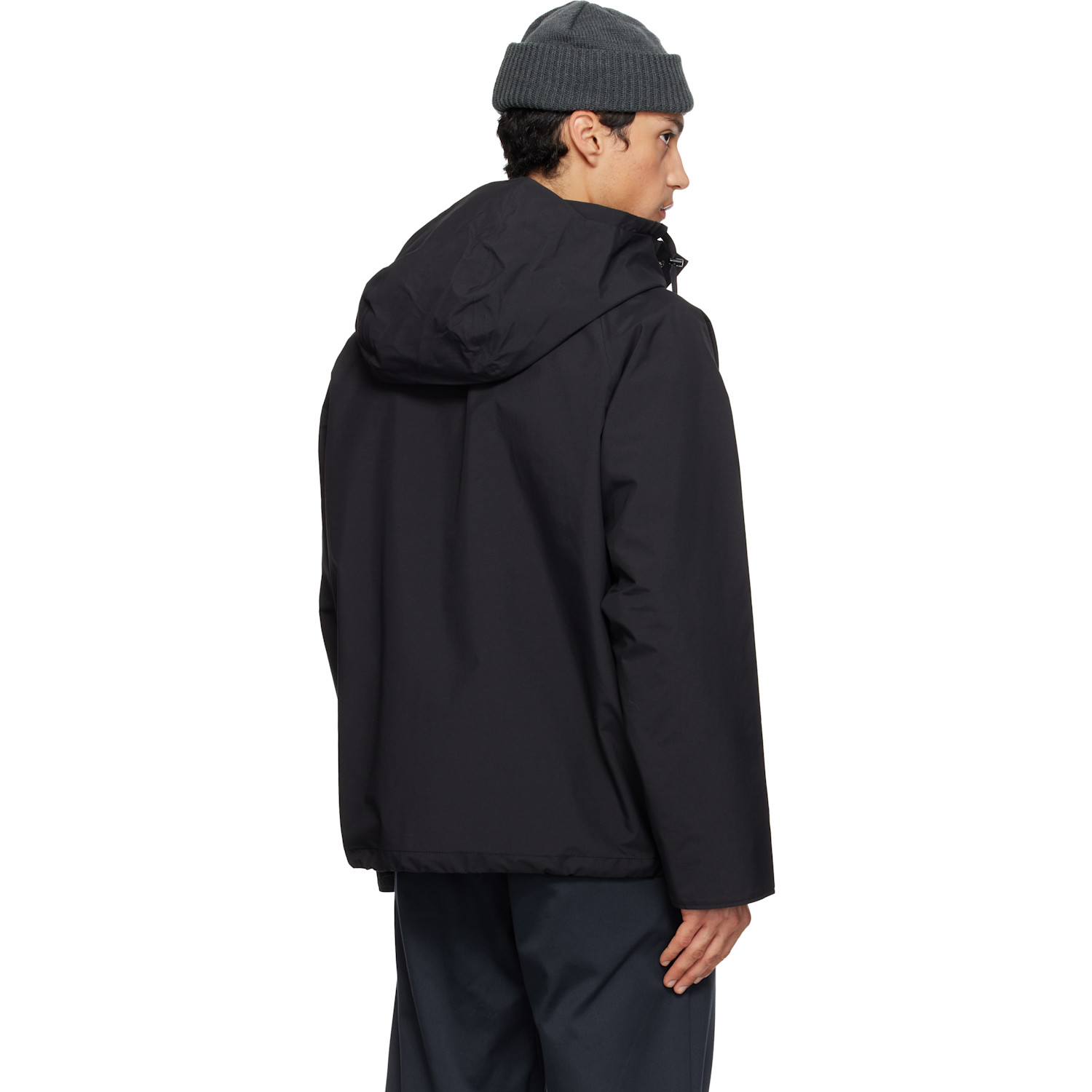  Nanamica Black 2l Nylon Gore-tex Cruiser Jacket 