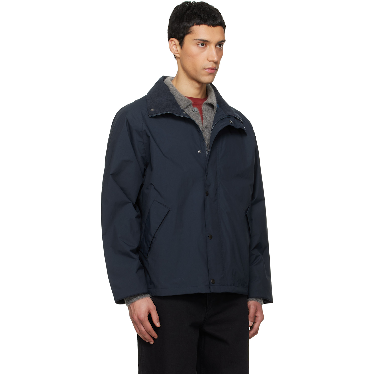  Nanamica Navy 2l Pertex Unlimited Field Short Jacket 