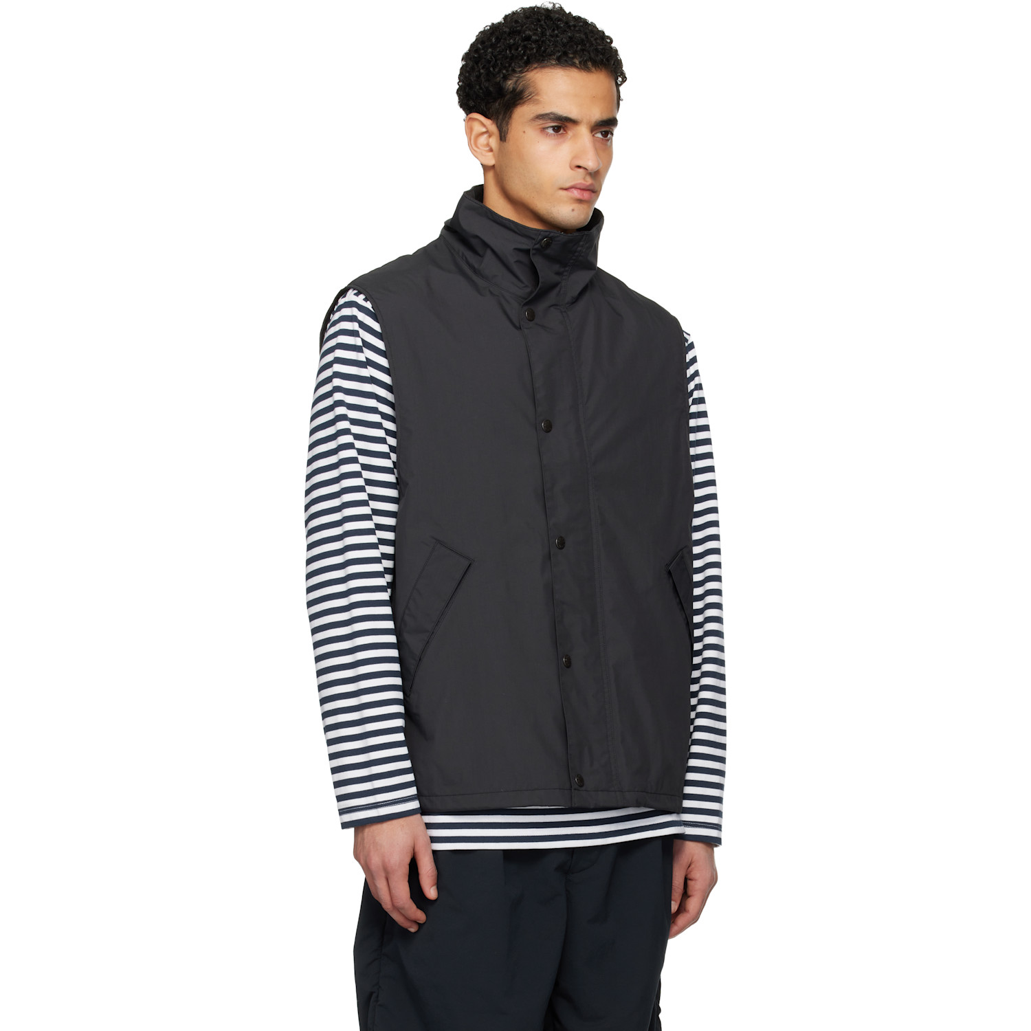  Nanamica Black 2l Pertex Unlimited Field Vest 