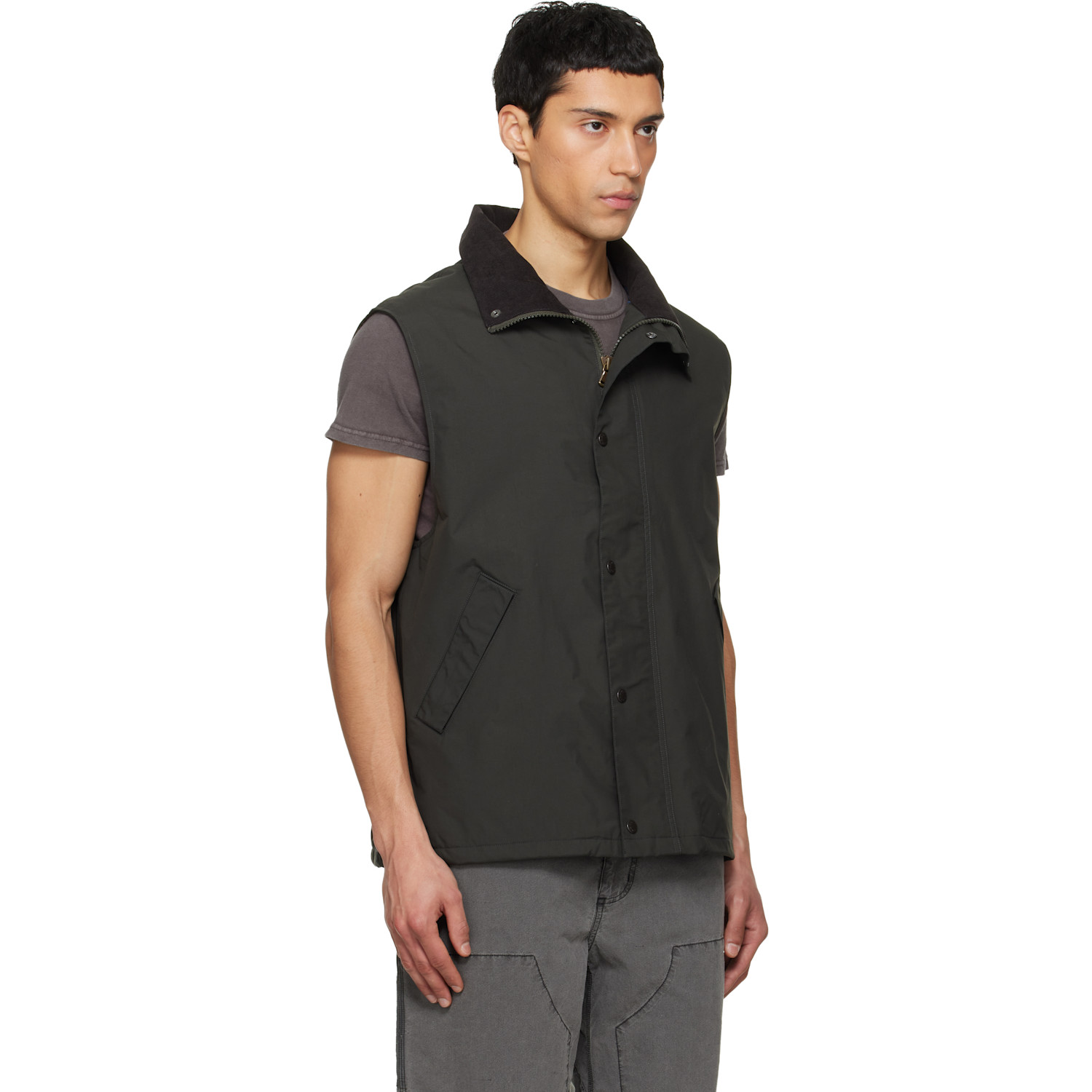  Nanamica Khaki 2l Pertex Unlimited Field Vest 