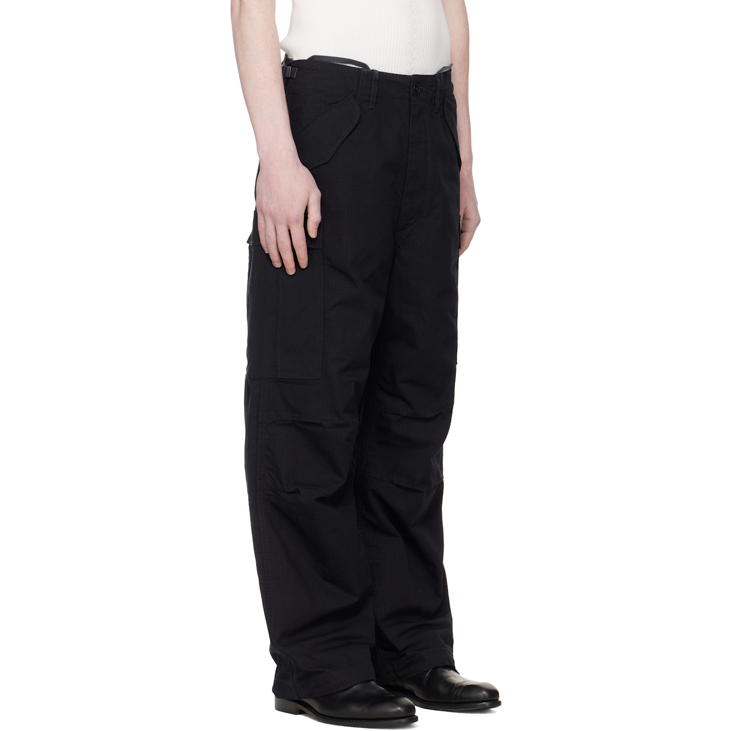  Nanamica Navy Ripstop Cargo Pants 