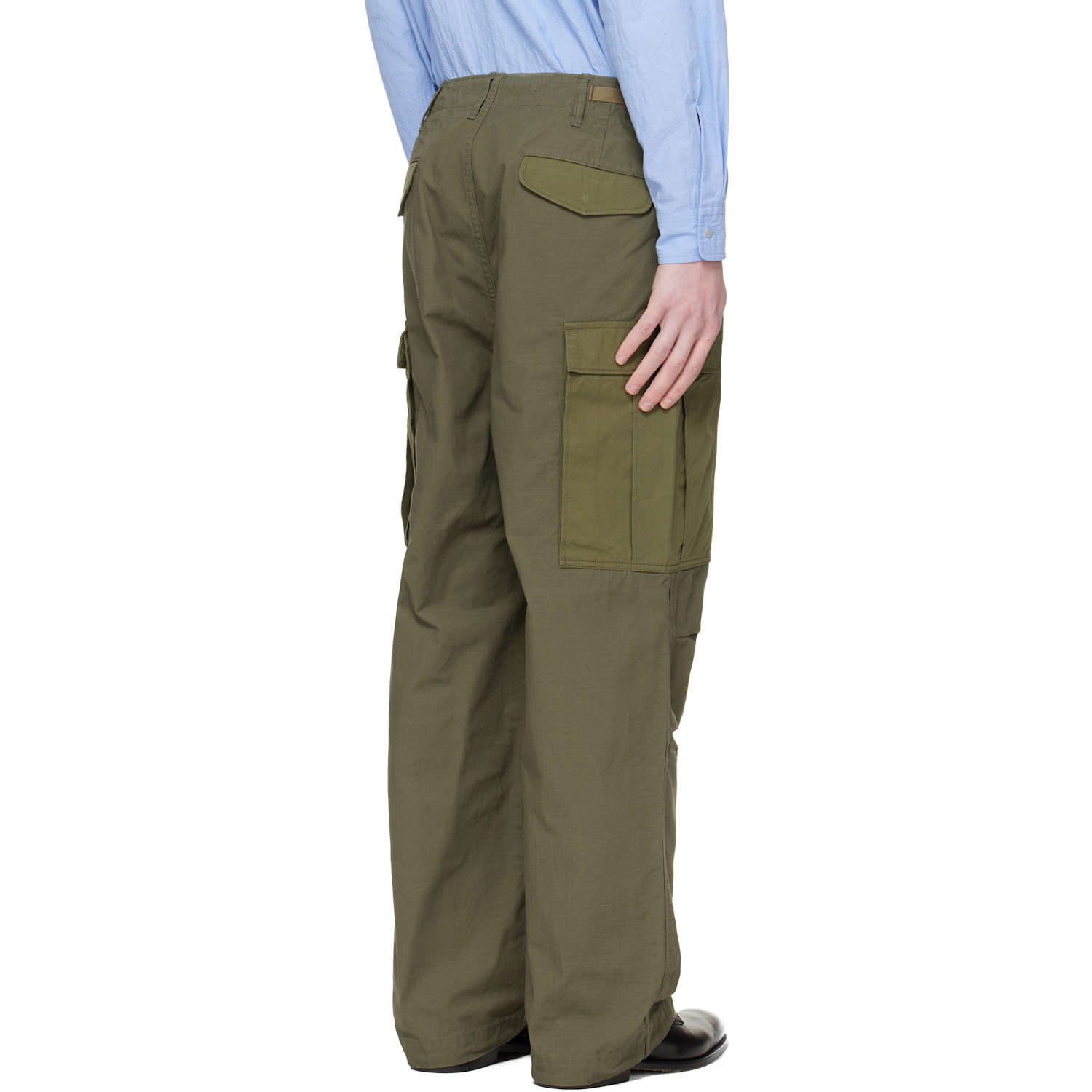  Nanamica Khaki Ripstop Cargo Pants 