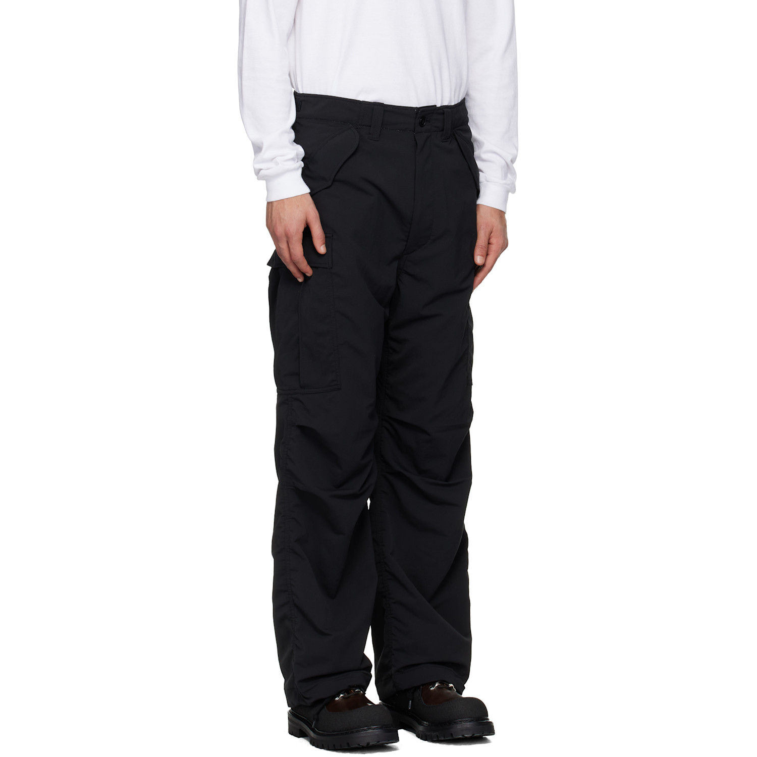  Nanamica Black Ooal Alphadry Field Cargo Pants 