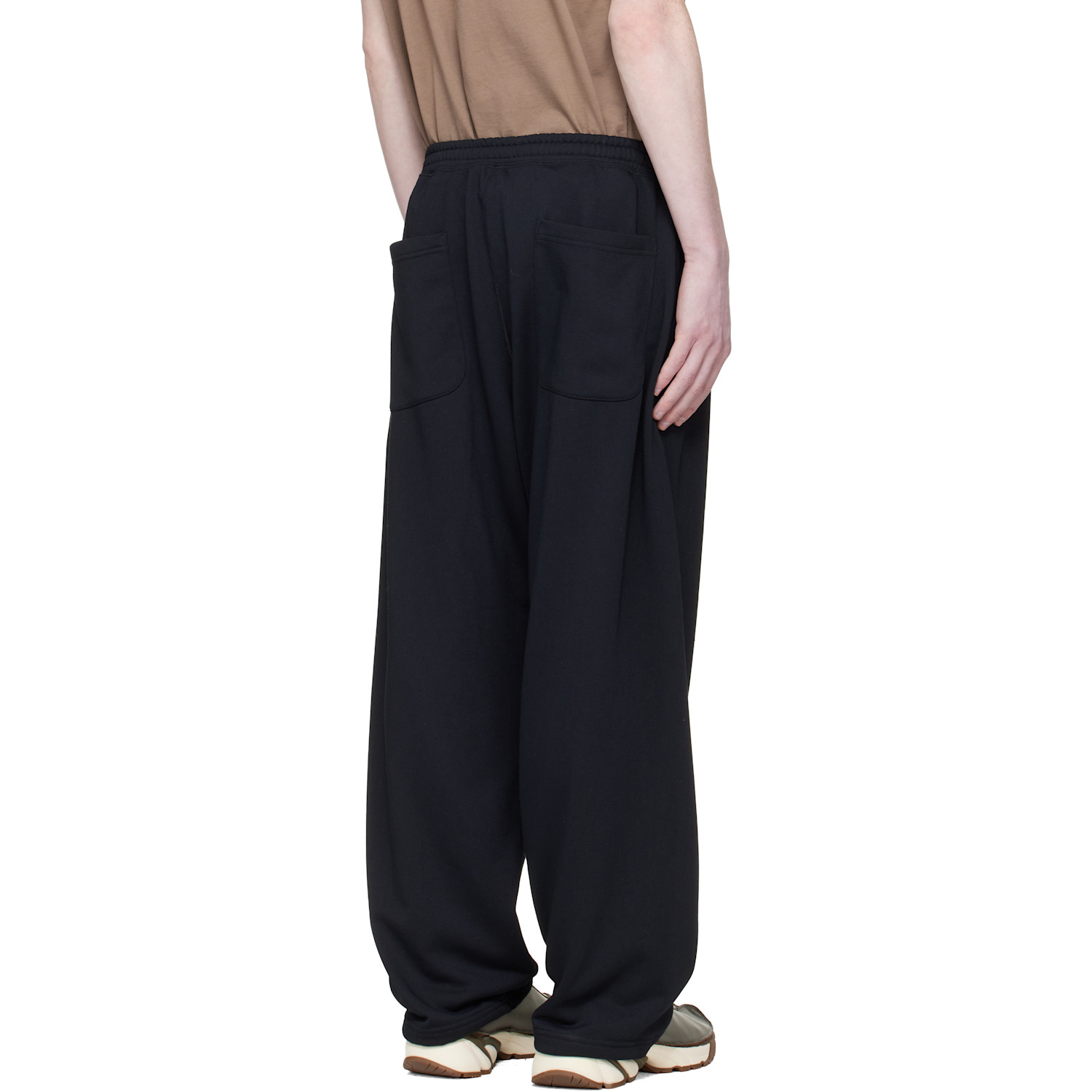  Nanamica Black Polyester Pile Sweatpants 