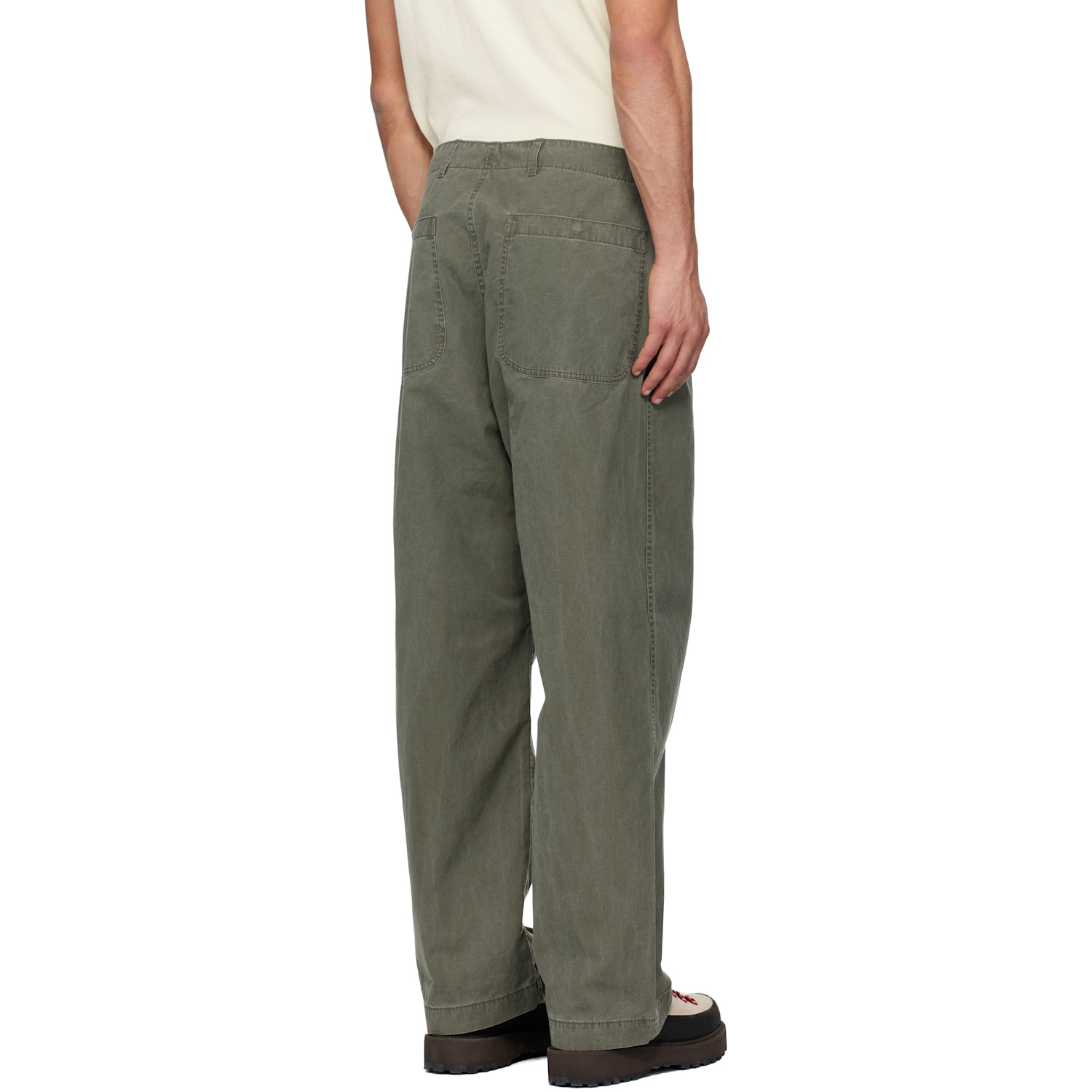  Nanamica Khaki Ooal Field Trousers 