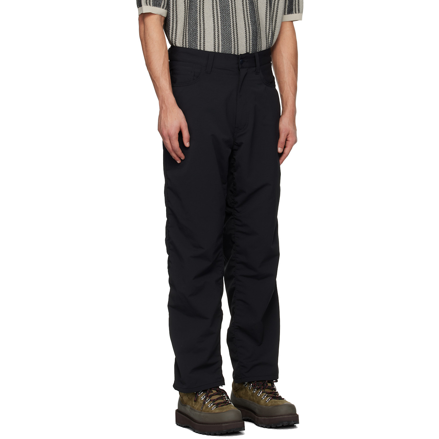  Nanamica Black Ooal Alphadry 5pocket Trousers 