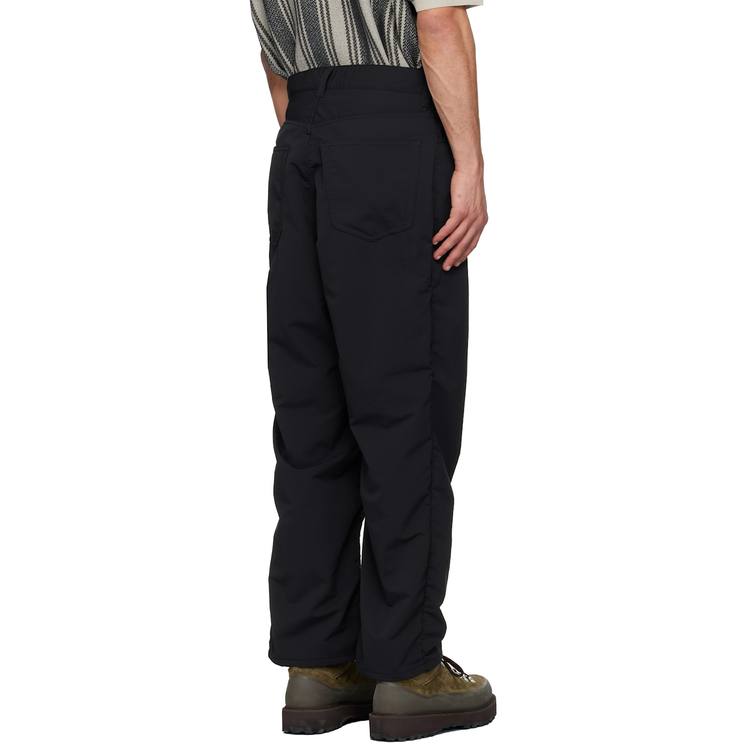 Nanamica Black Ooal Alphadry 5pocket Trousers 