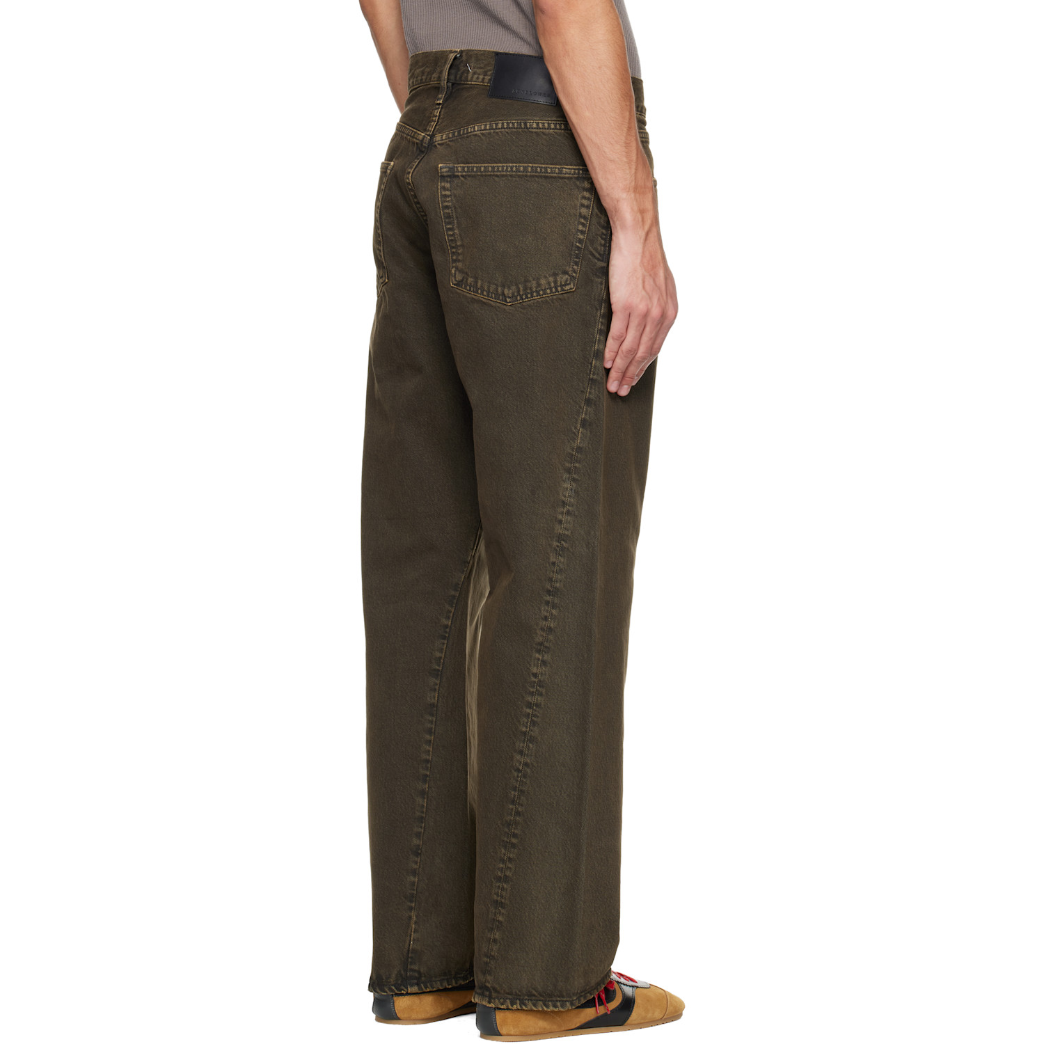  Sunflower Brown Wide Twist Jeans 