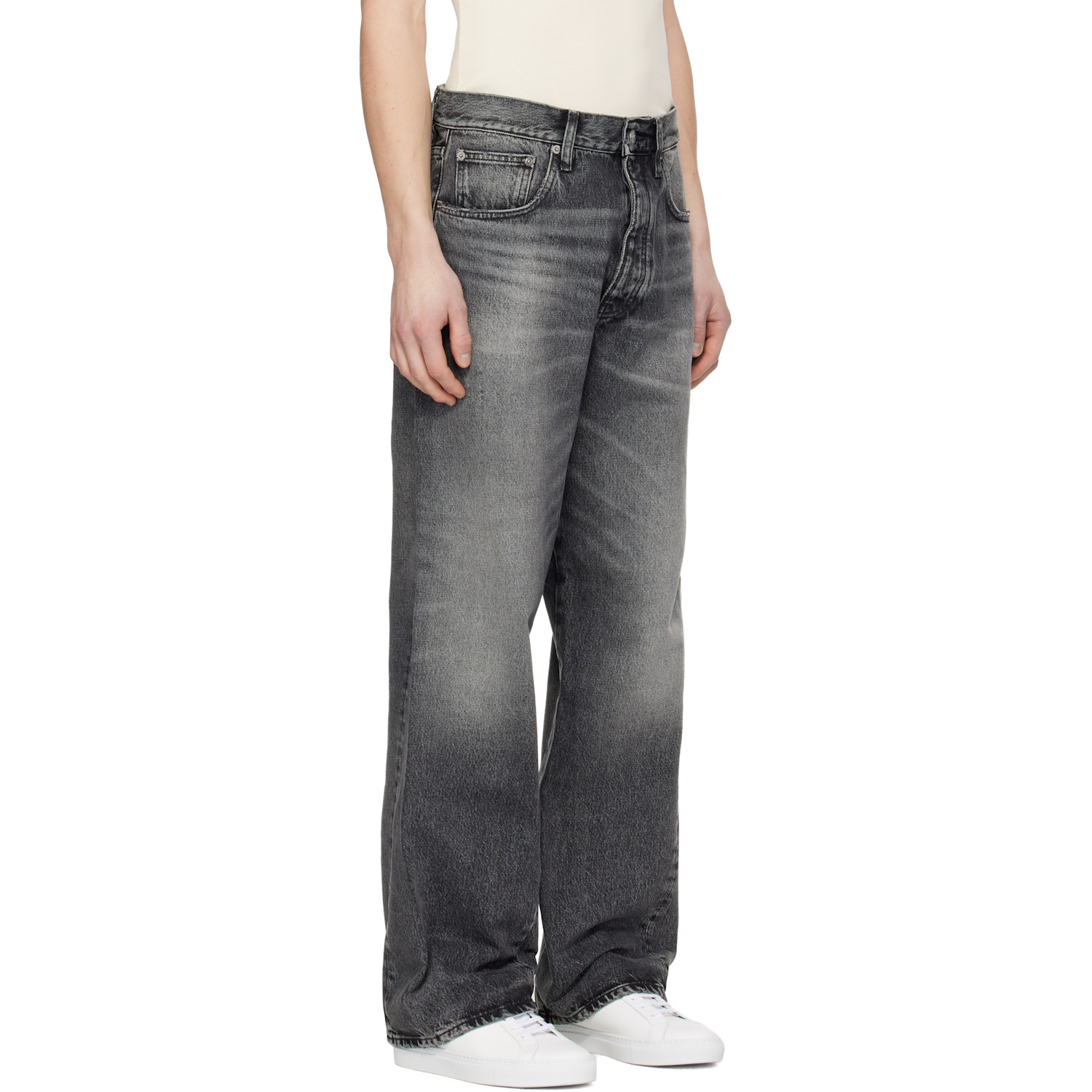  Sunflower Black Wide Twist Jeans 