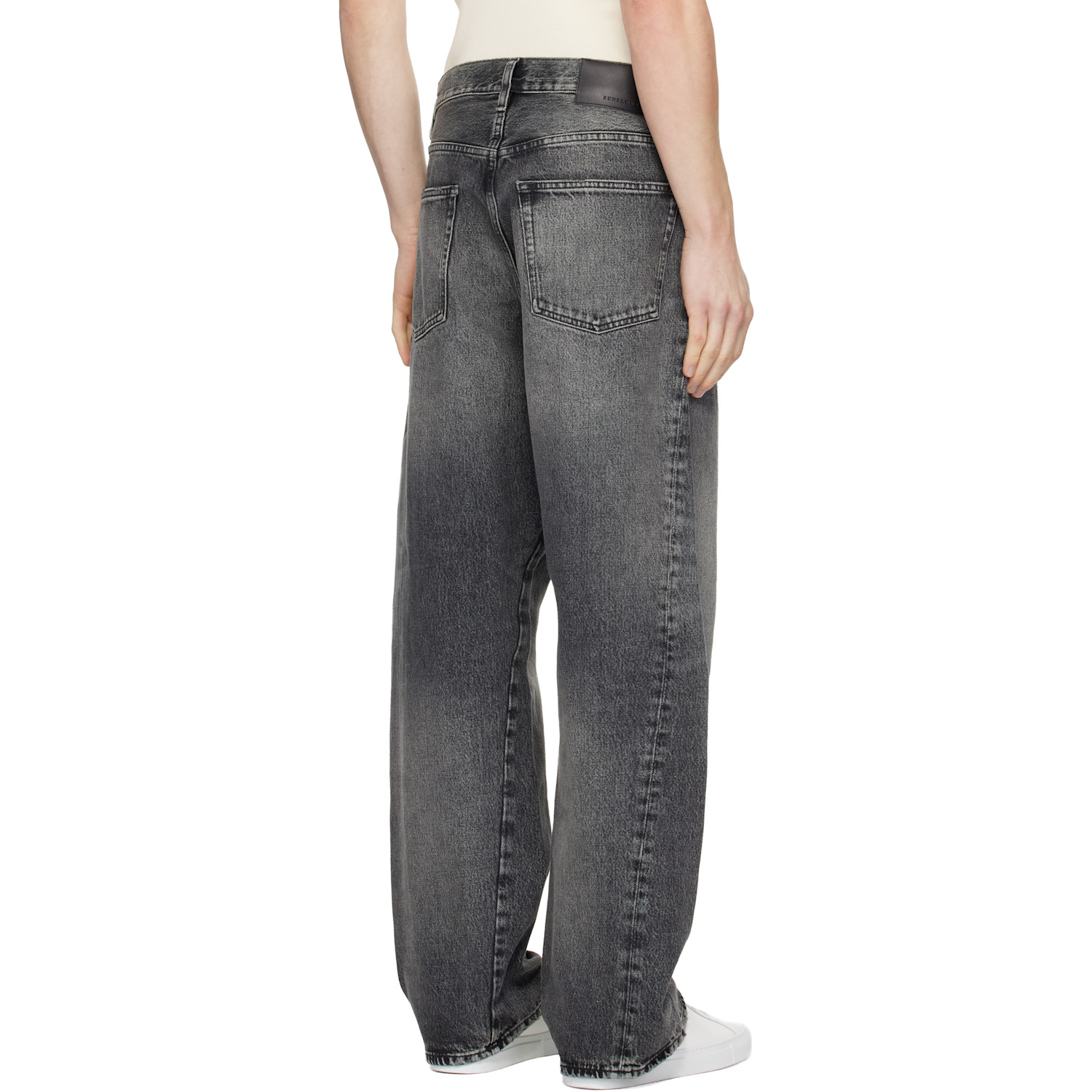  Sunflower Black Wide Twist Jeans 