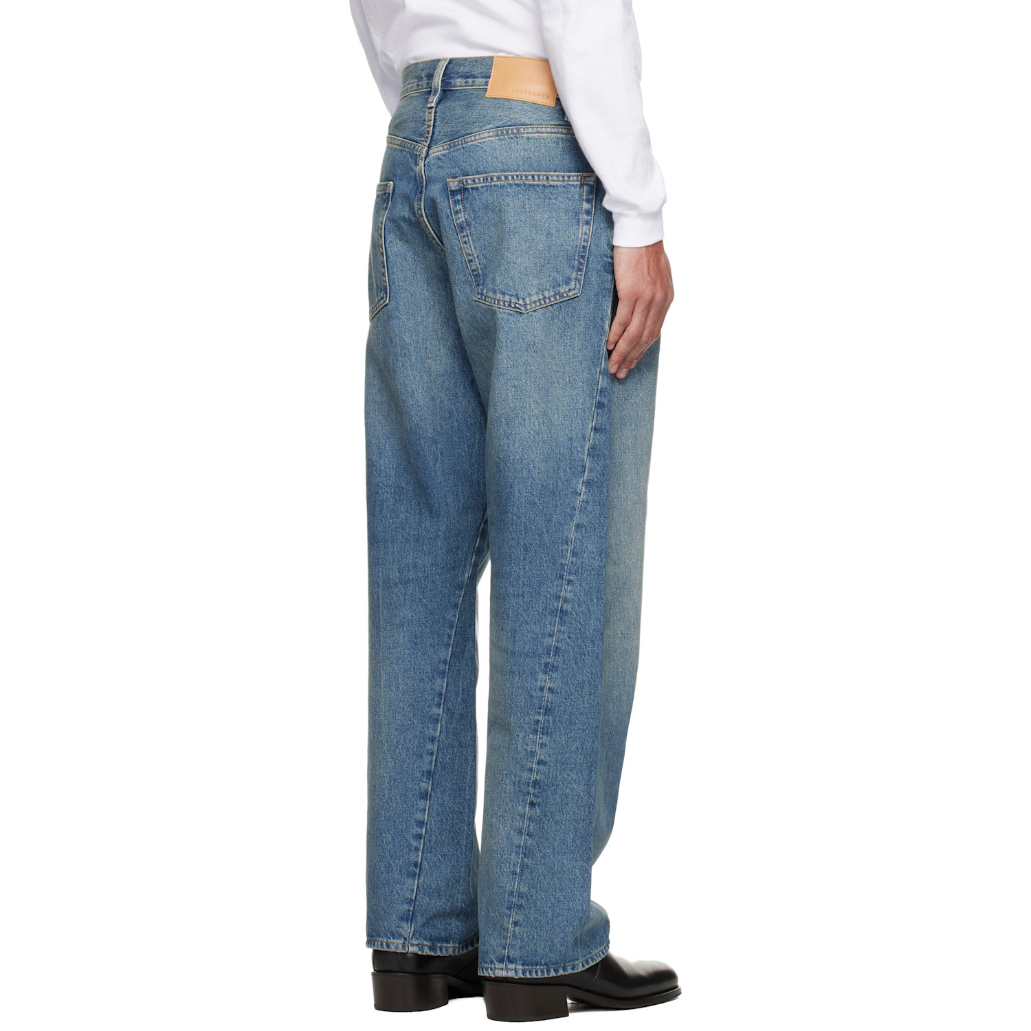  Sunflower Blue Wide Twist Jeans 
