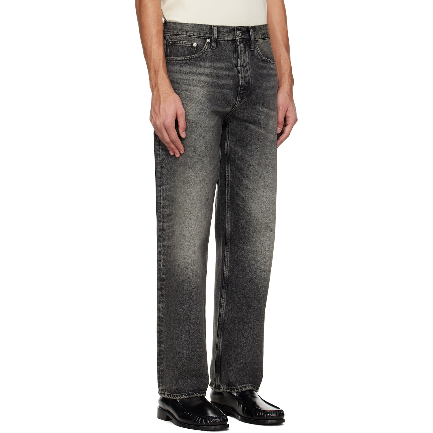  Sunflower Black Loose Jeans 