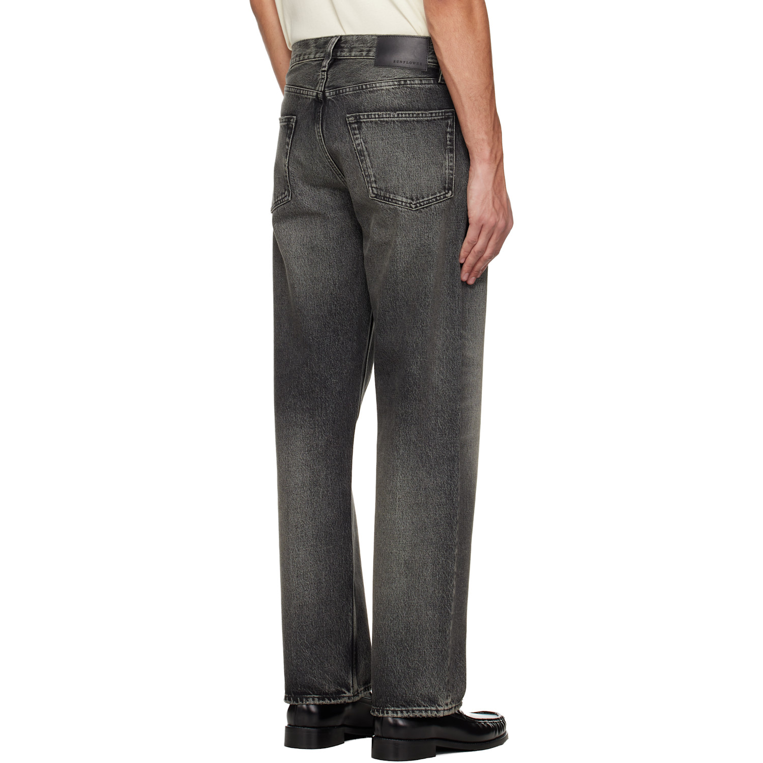  Sunflower Black Loose Jeans 