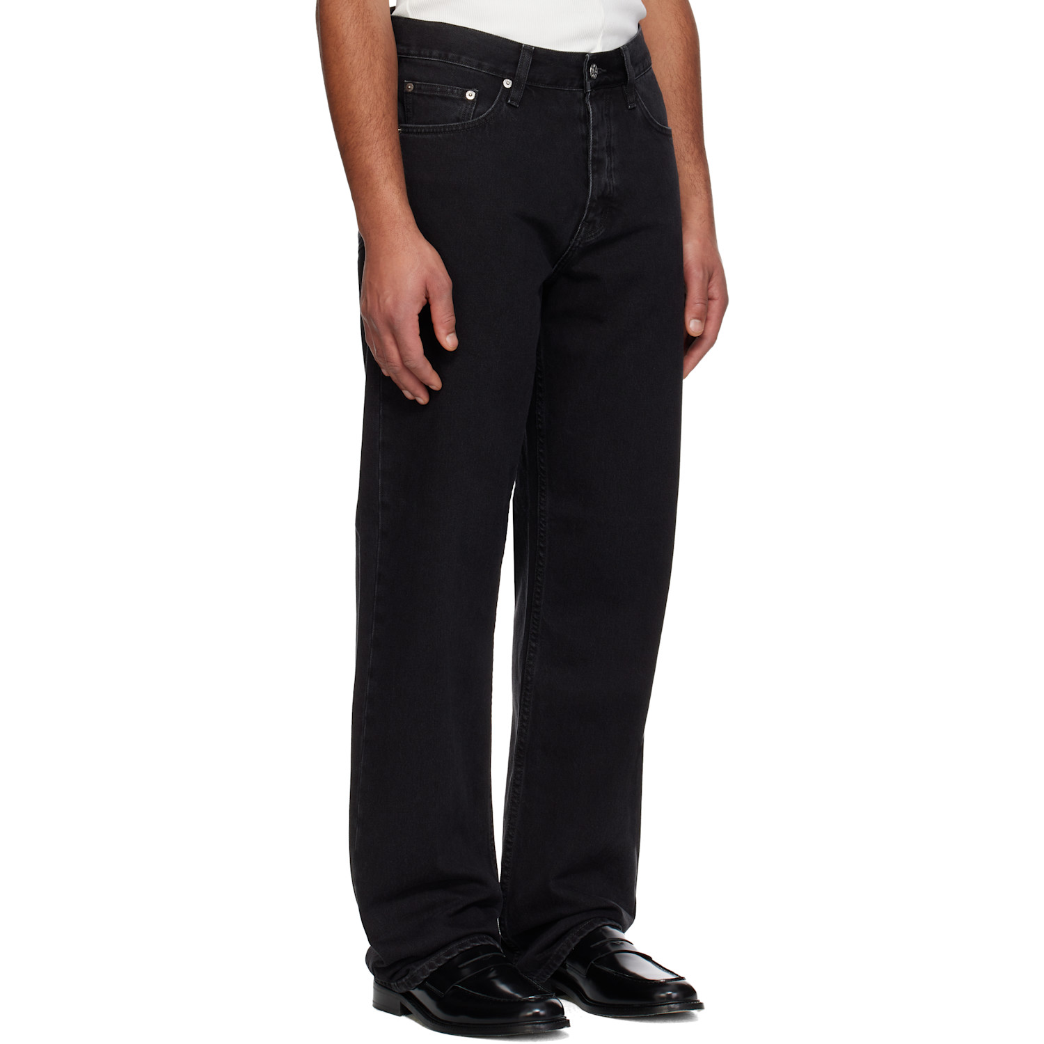  Sunflower Black Loose Jeans 