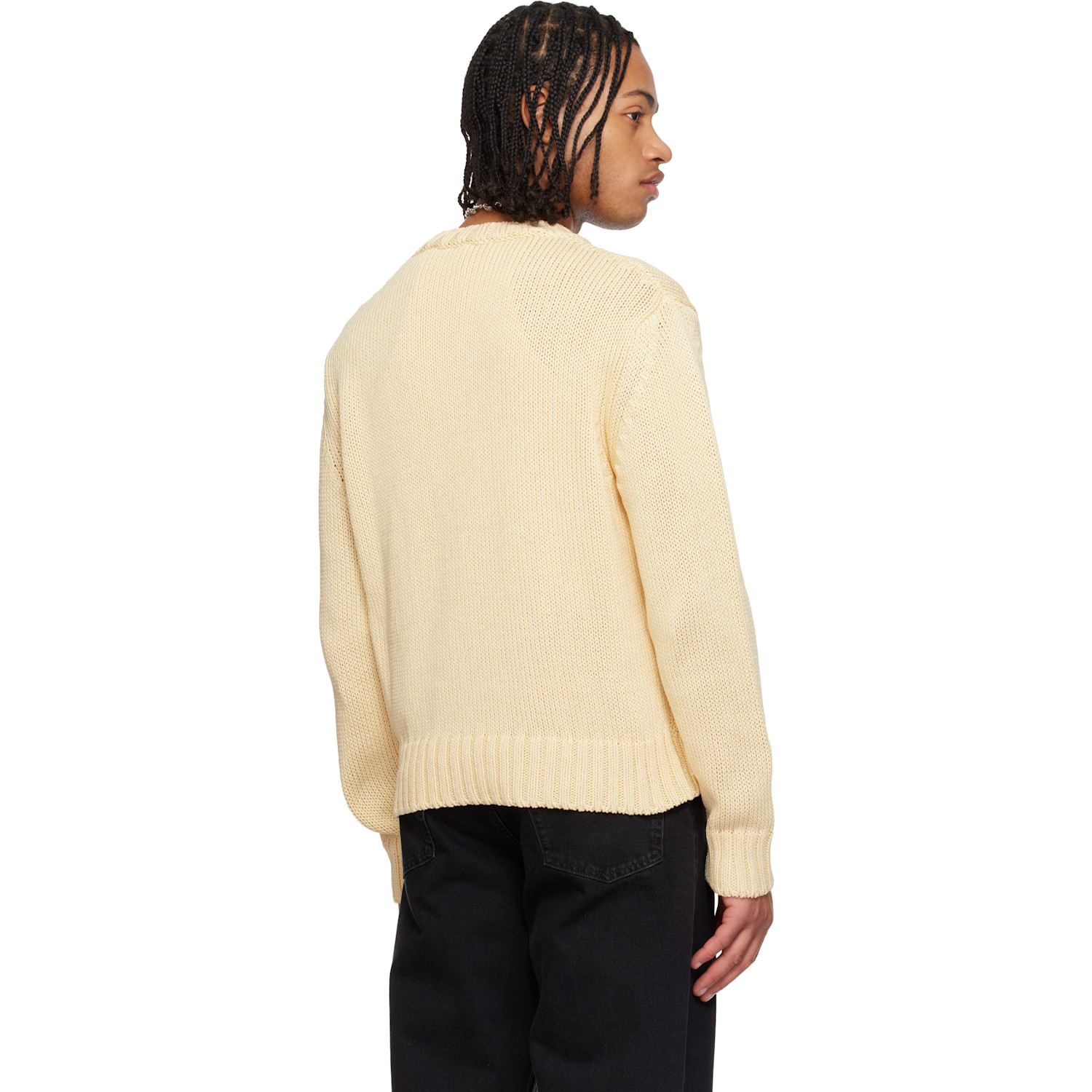  Sunflower Yellow Frederik Cotton Sweater 