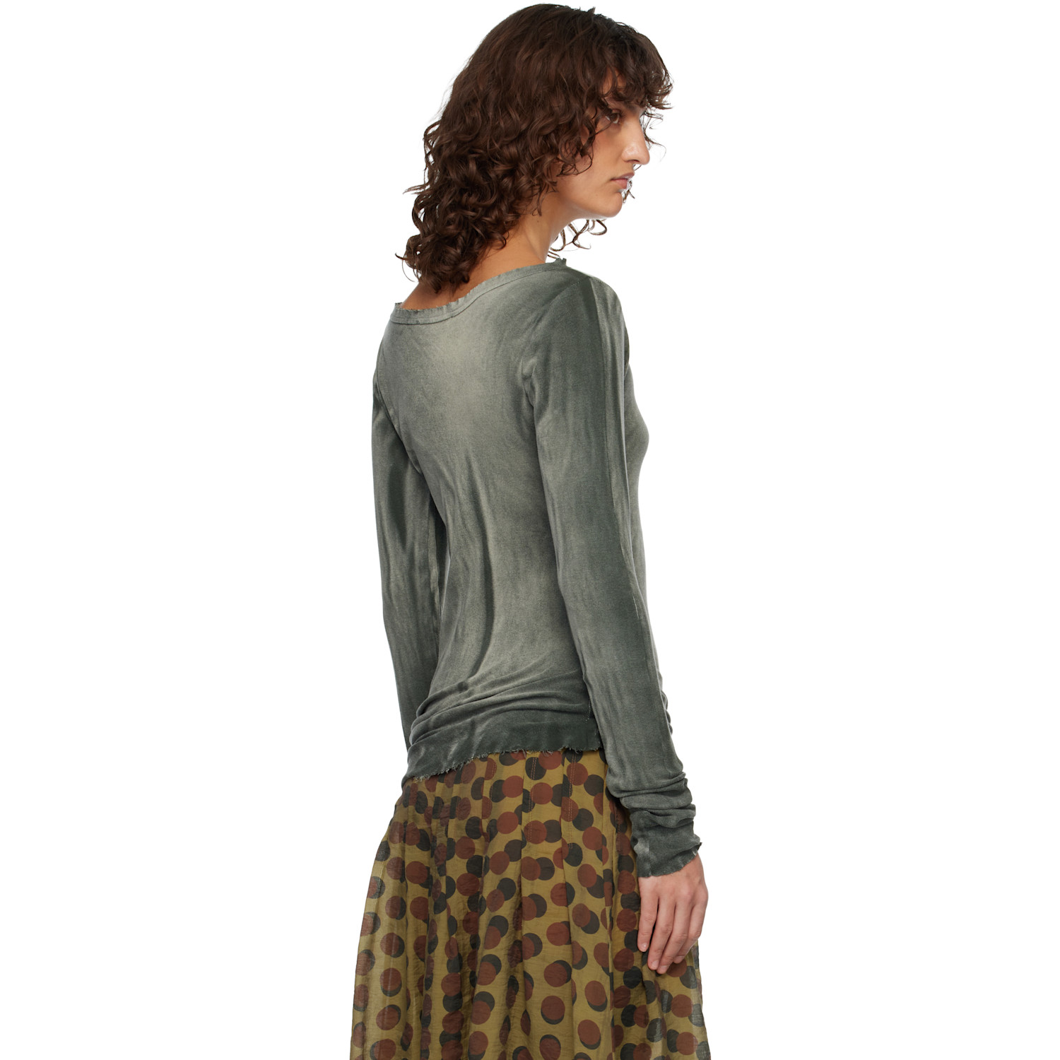  Edward Cuming Green Moss Fog Banana T-shirt 