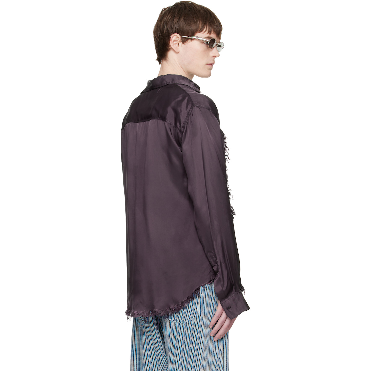  Edward Cuming Purple Vortex Lung Shirt 