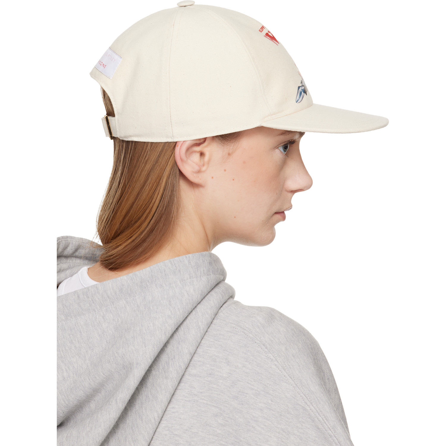  Stella Mccartney Off-white Jeff Koons Edition 'slippery When Wet' Cap 