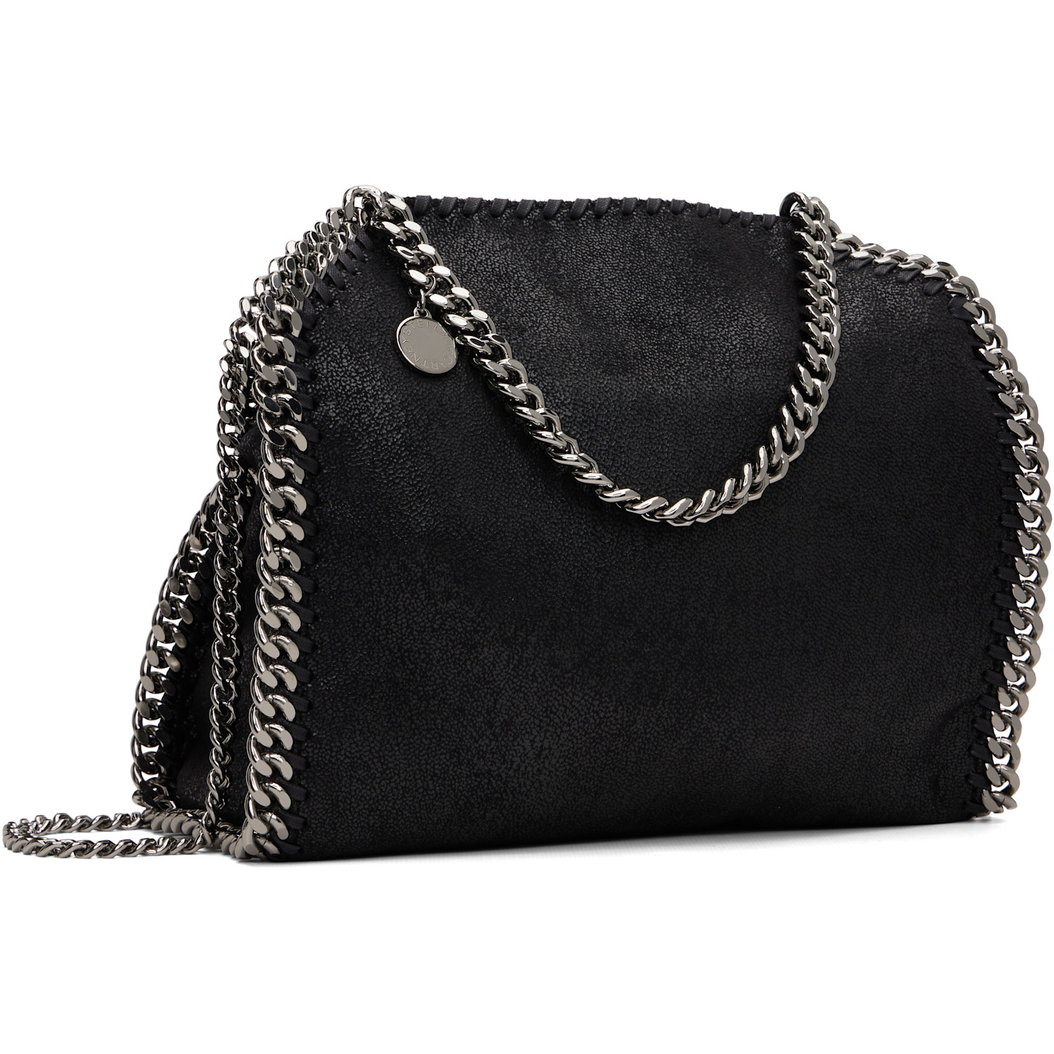  Stella Mccartney Black Falabella Mini Tote Bag 