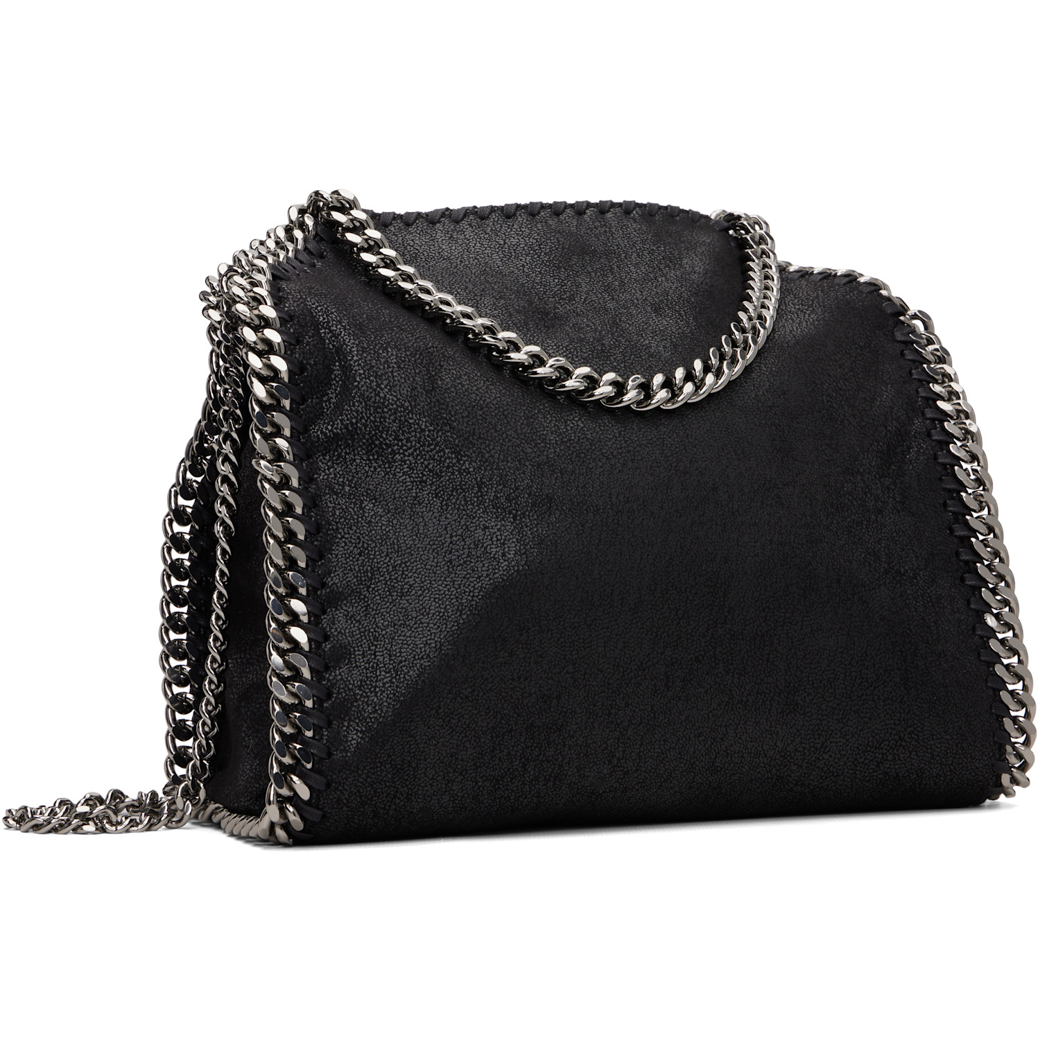  Stella Mccartney Black Falabella Mini Tote Bag 