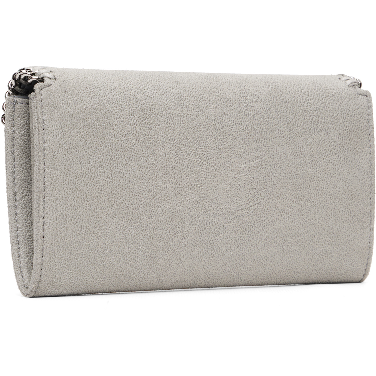  Stella Mccartney Gray Falabella Wallet-on-chain Crossbody Bag 