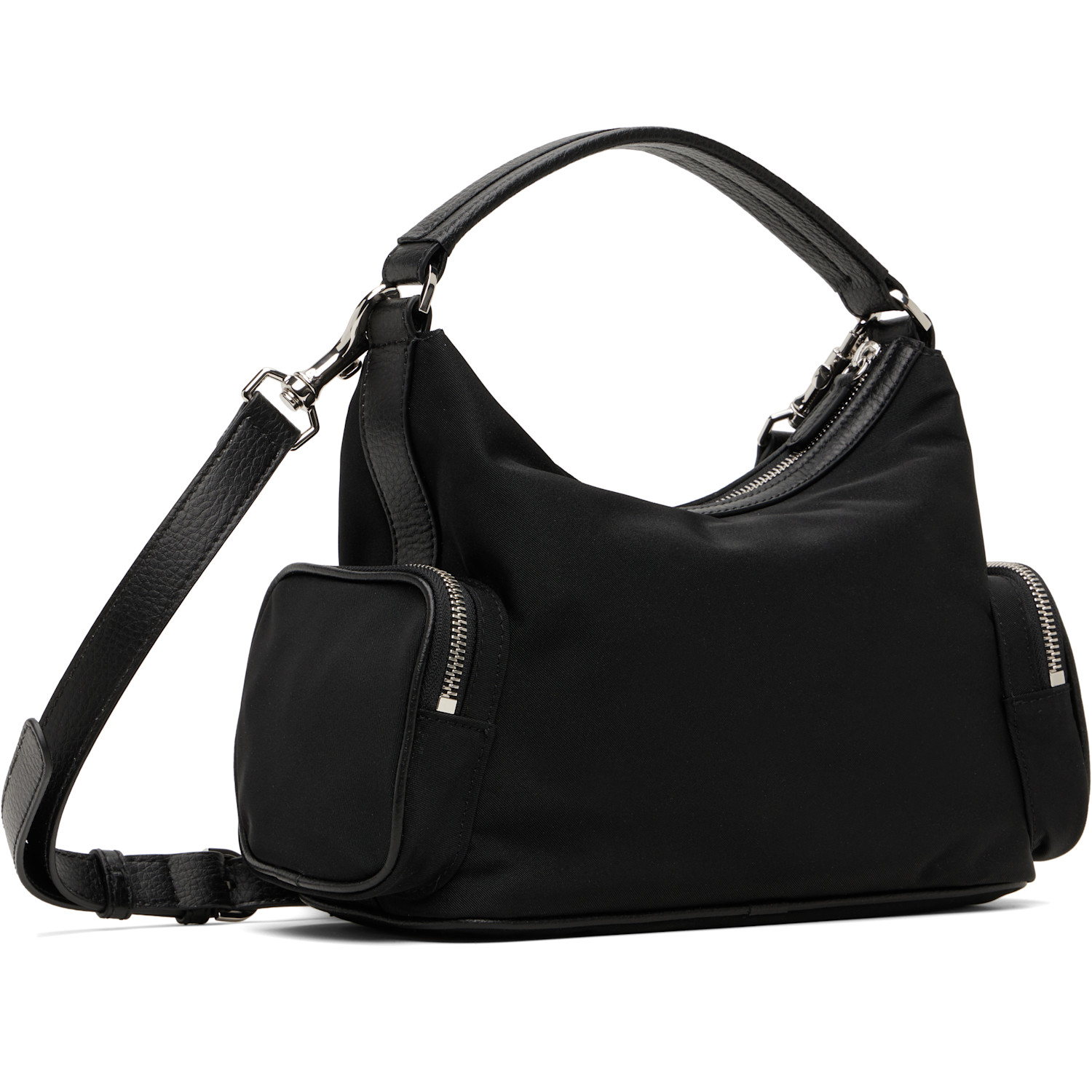  Stella Mccartney Black Dartmoor Econyl Crossbody Bag 