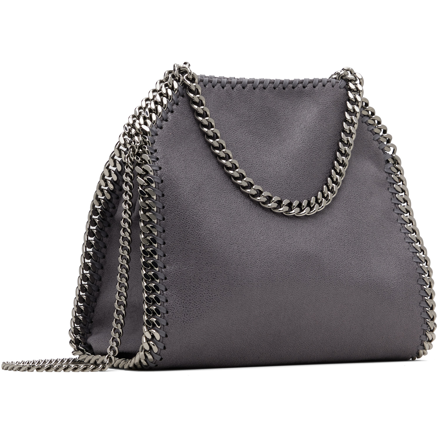  Stella Mccartney Gray Falabella Mini Bag 