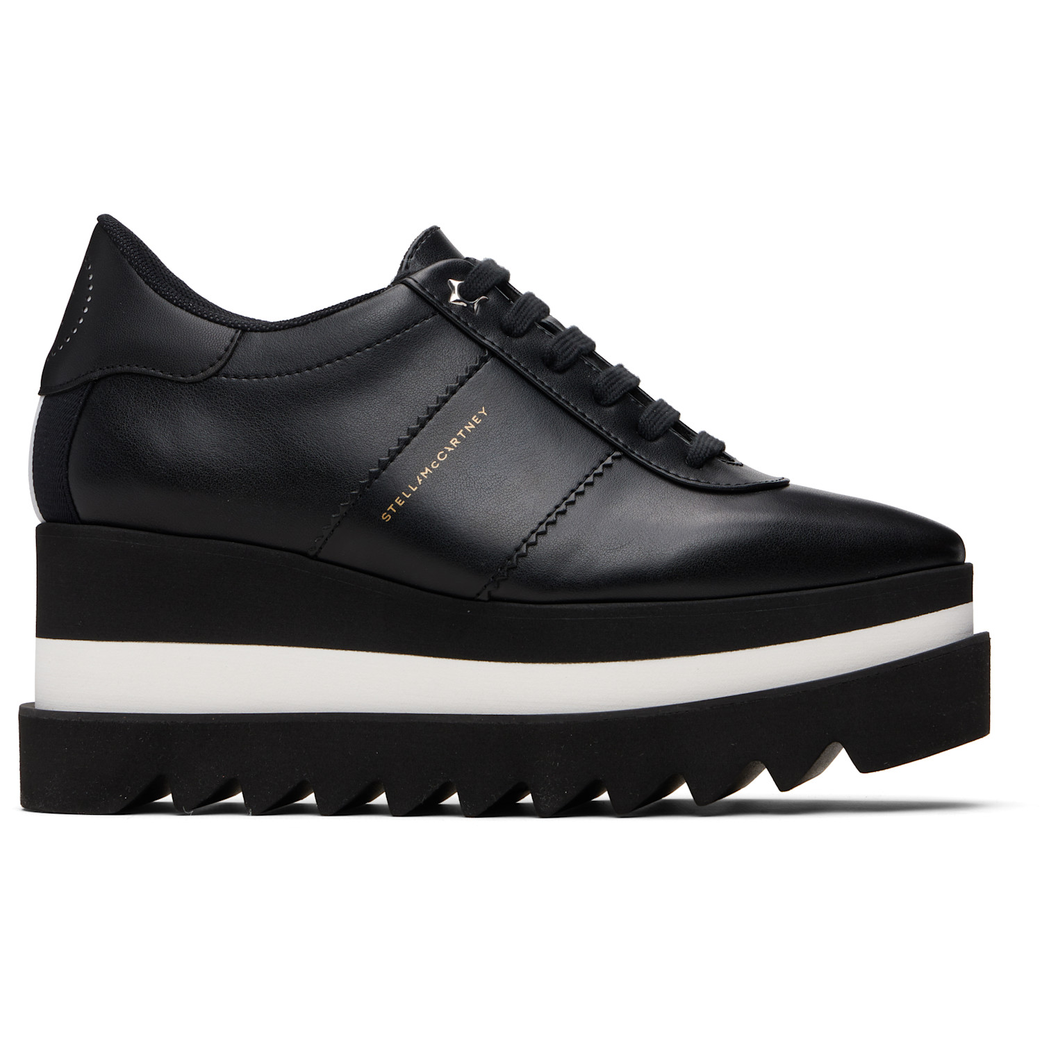 Stella McCartney Black Sneak-Elyse Platform Sneakers