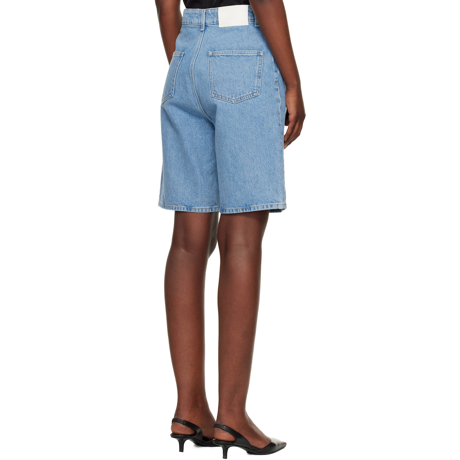  Loulou De Saison Blue Isu Lds Denim Shorts 