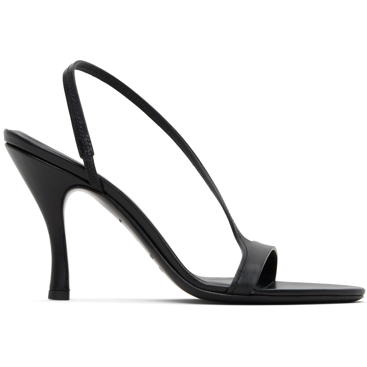 Loulou de Saison Black Arwa High Heeled Sandals