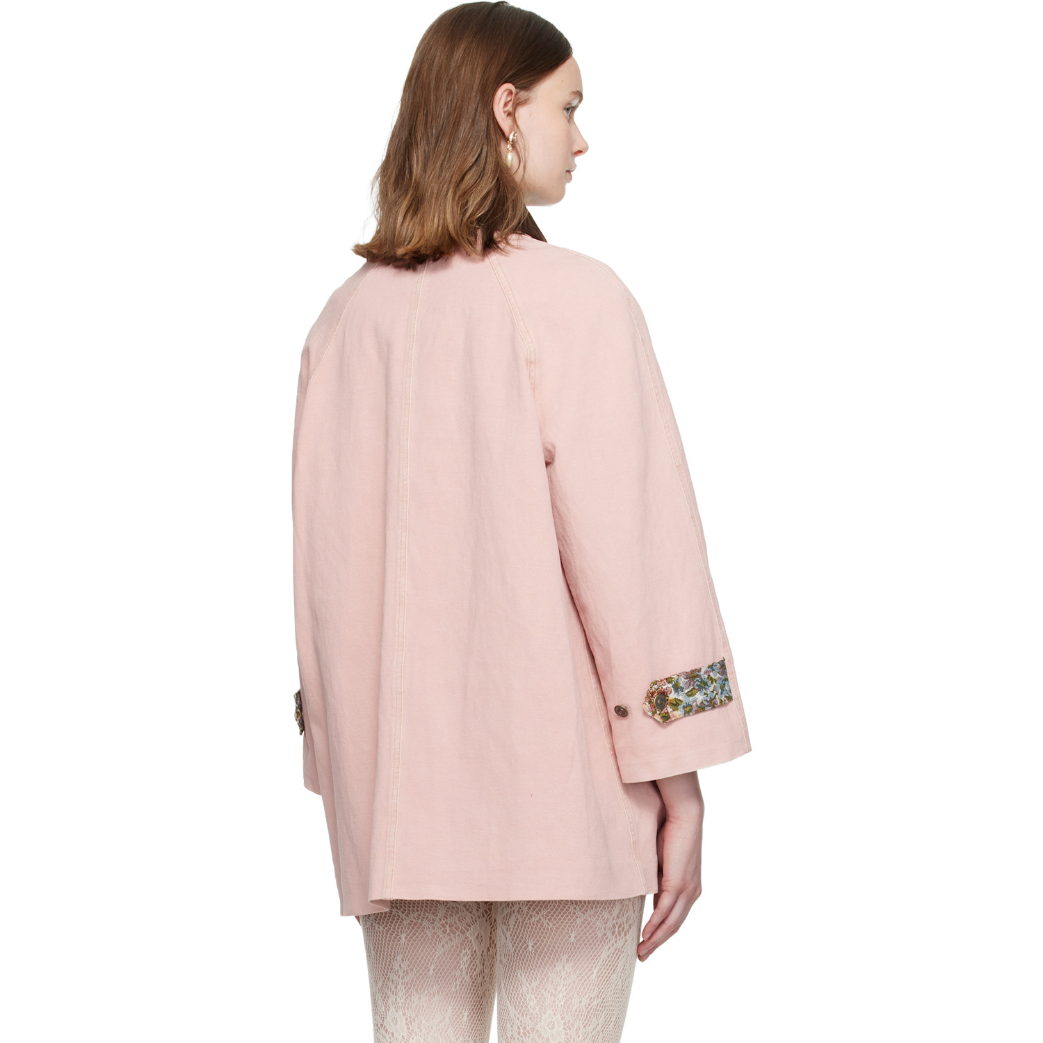  Valentino Pink Denim Jacket 