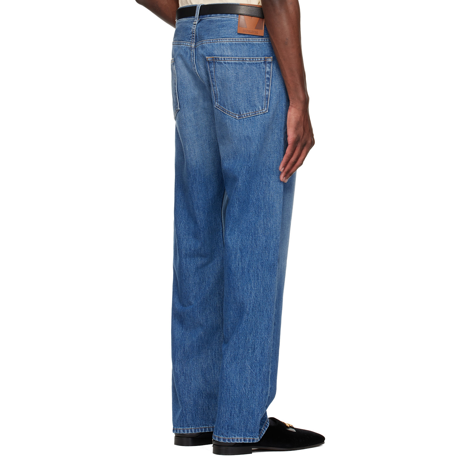  Valentino Blue 5 Pocket Jeans 