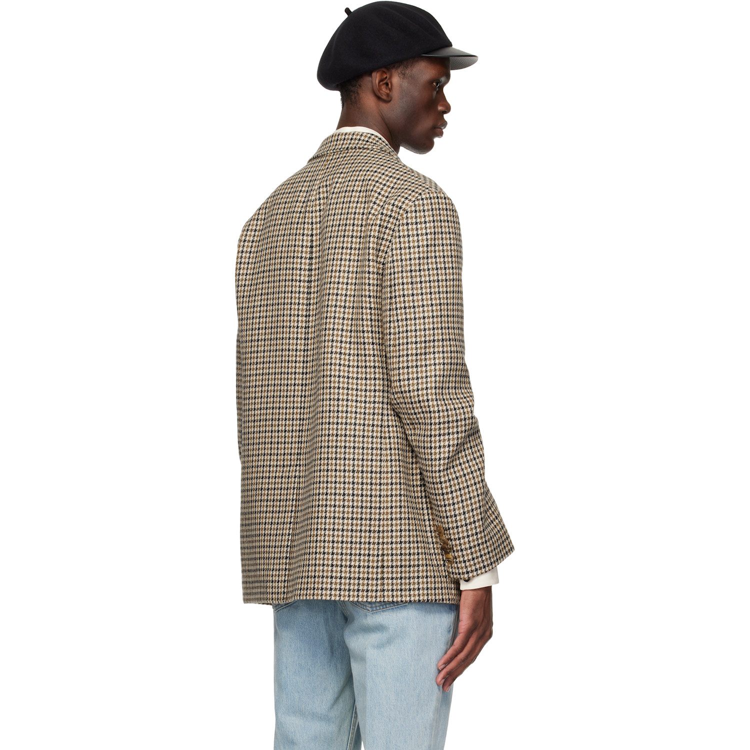  Valentino Beige Single-breasted Blazer 