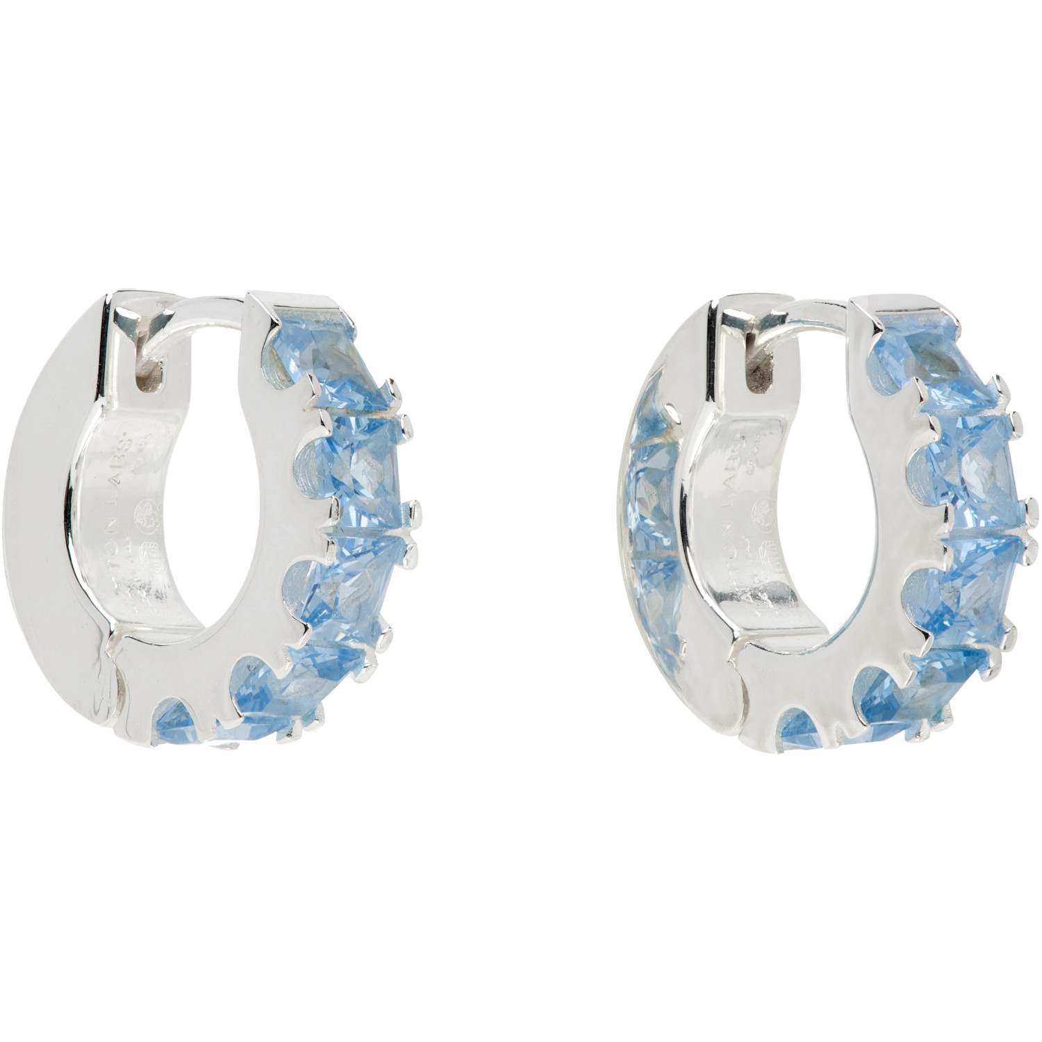 Hatton Labs Facet Hoop Earrings 