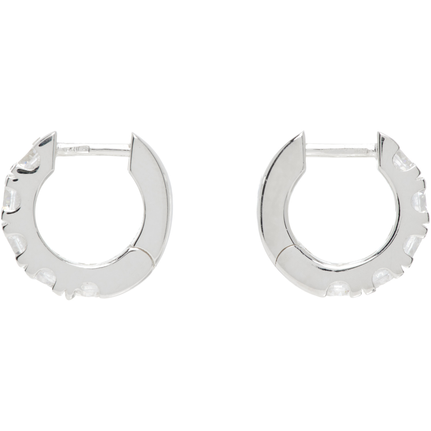 Hatton Labs Classic Hoop Earrings In Pink