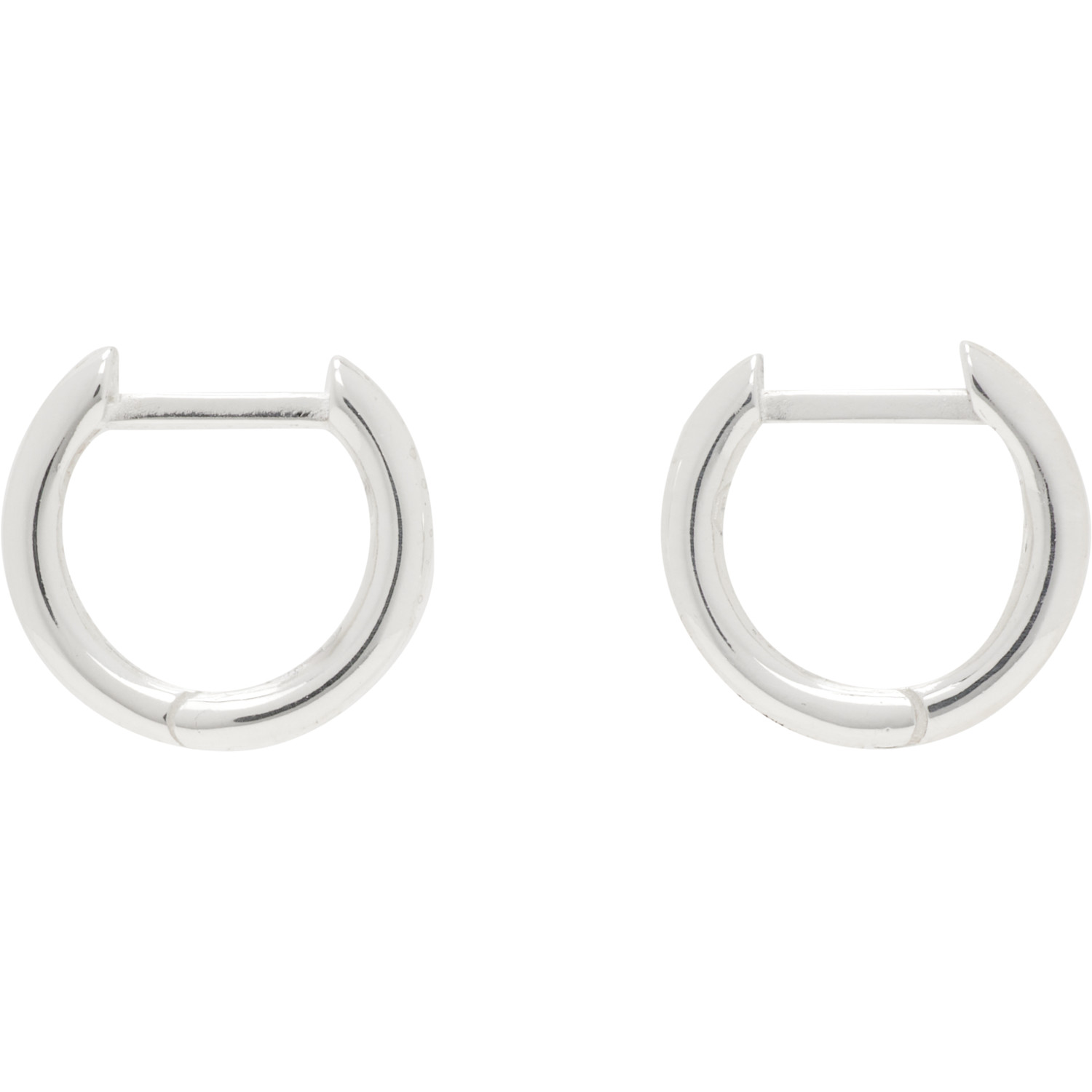 Hatton Labs Curve S Earrings In Metallic