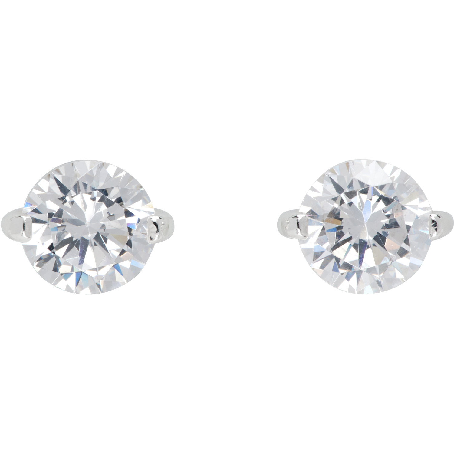 Hatton Labs Round Stud Earrings In Metallic