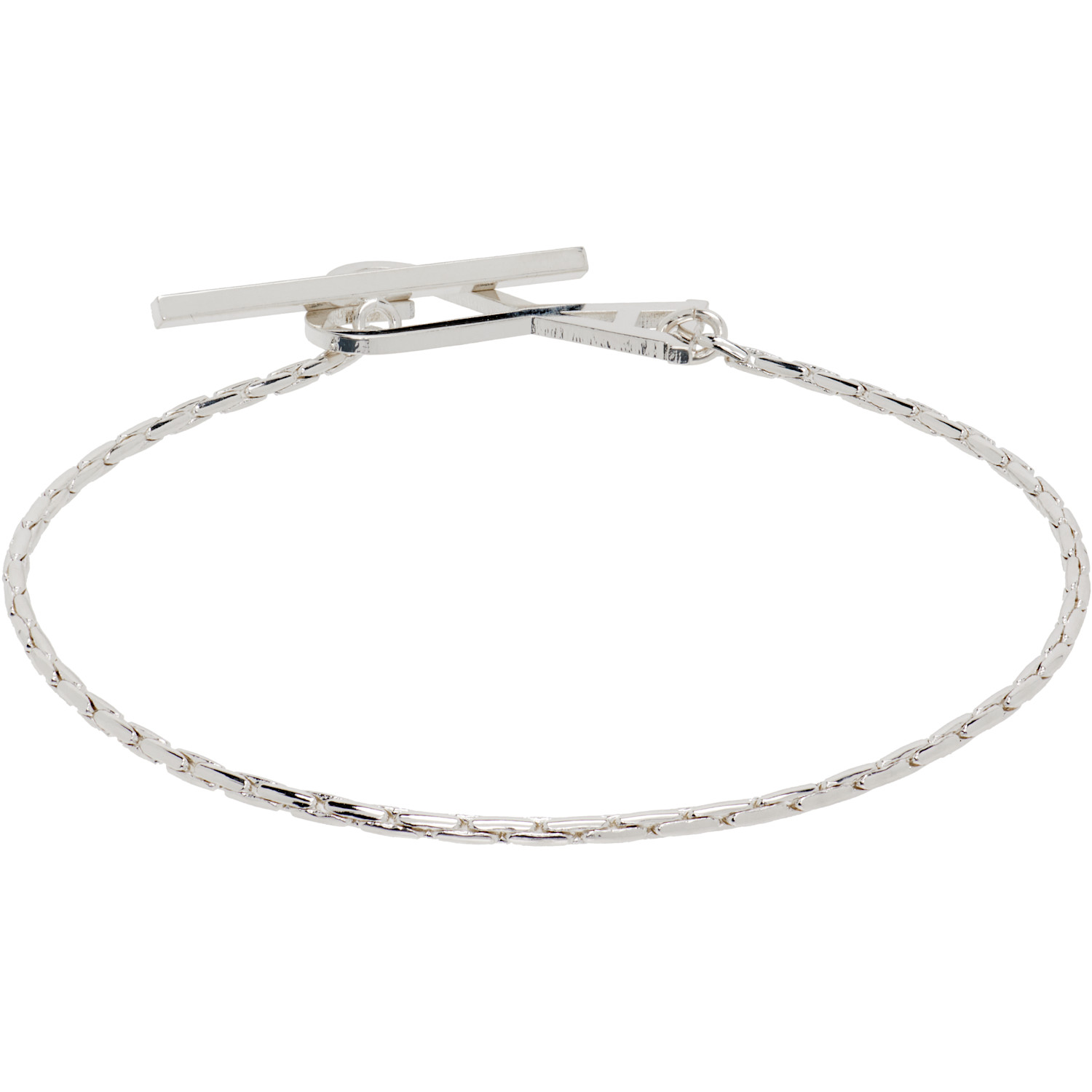  Ami Paris Ami De Coeur Chain Bracelet 