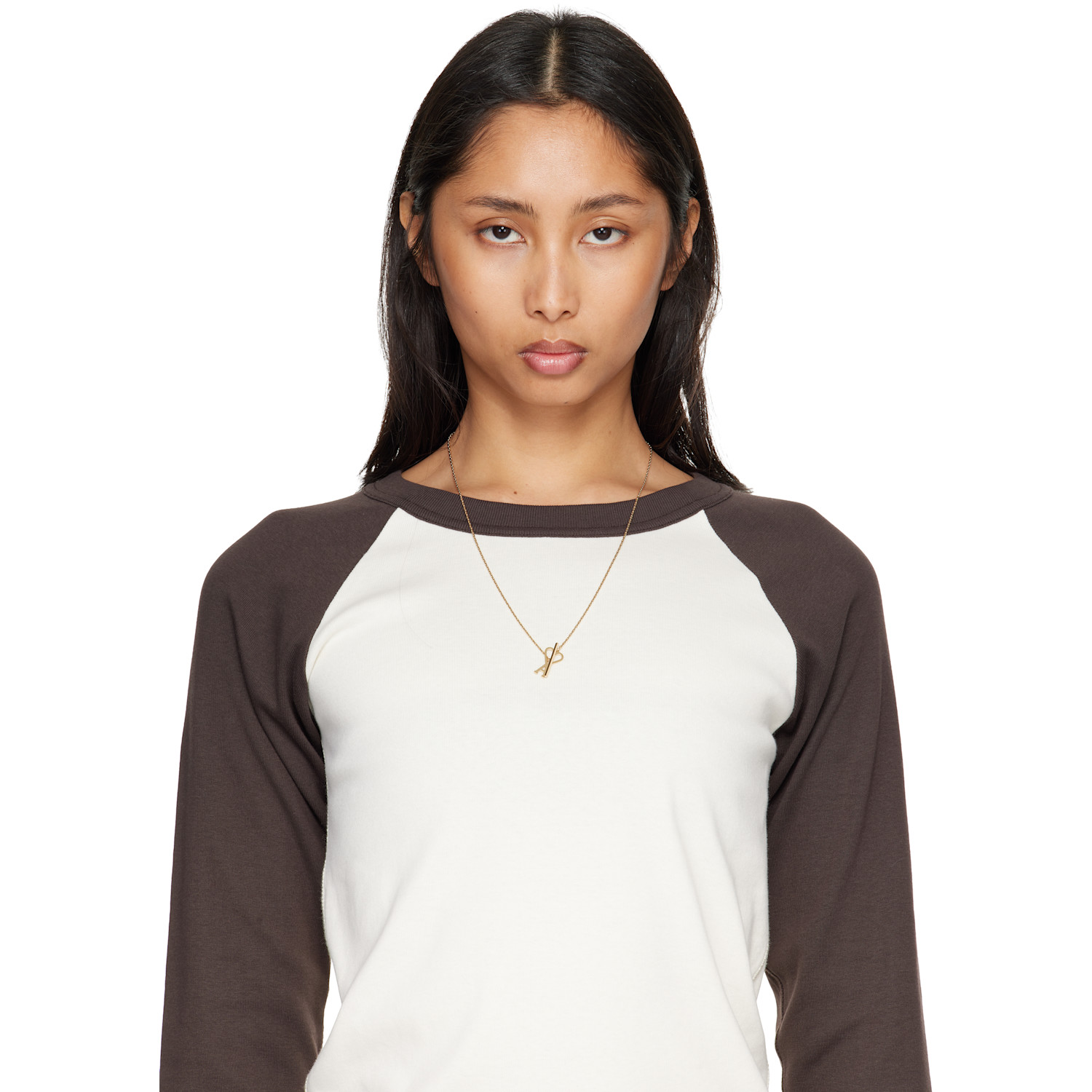  Ami Paris Ami De Coeur Chain Necklace 