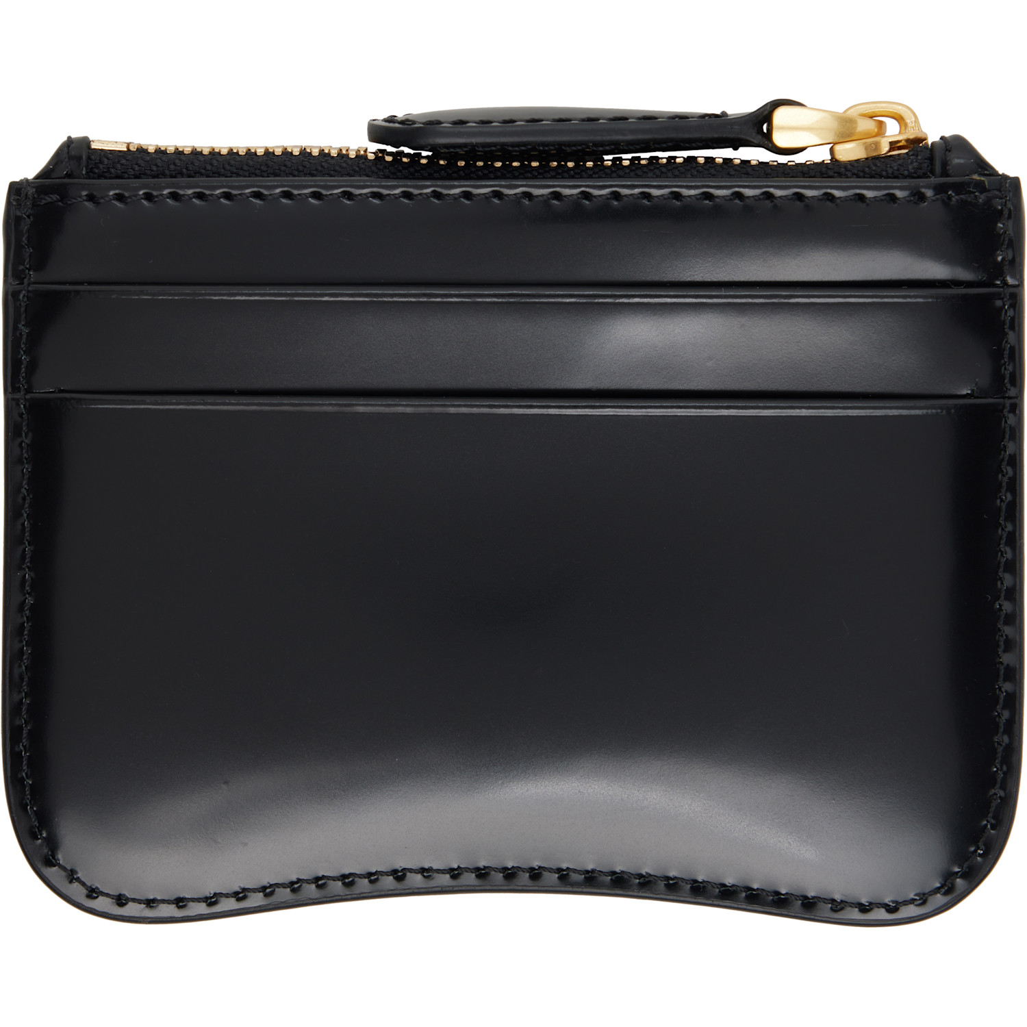  Ami Paris Black Paris Paris Zipped Card Holder 